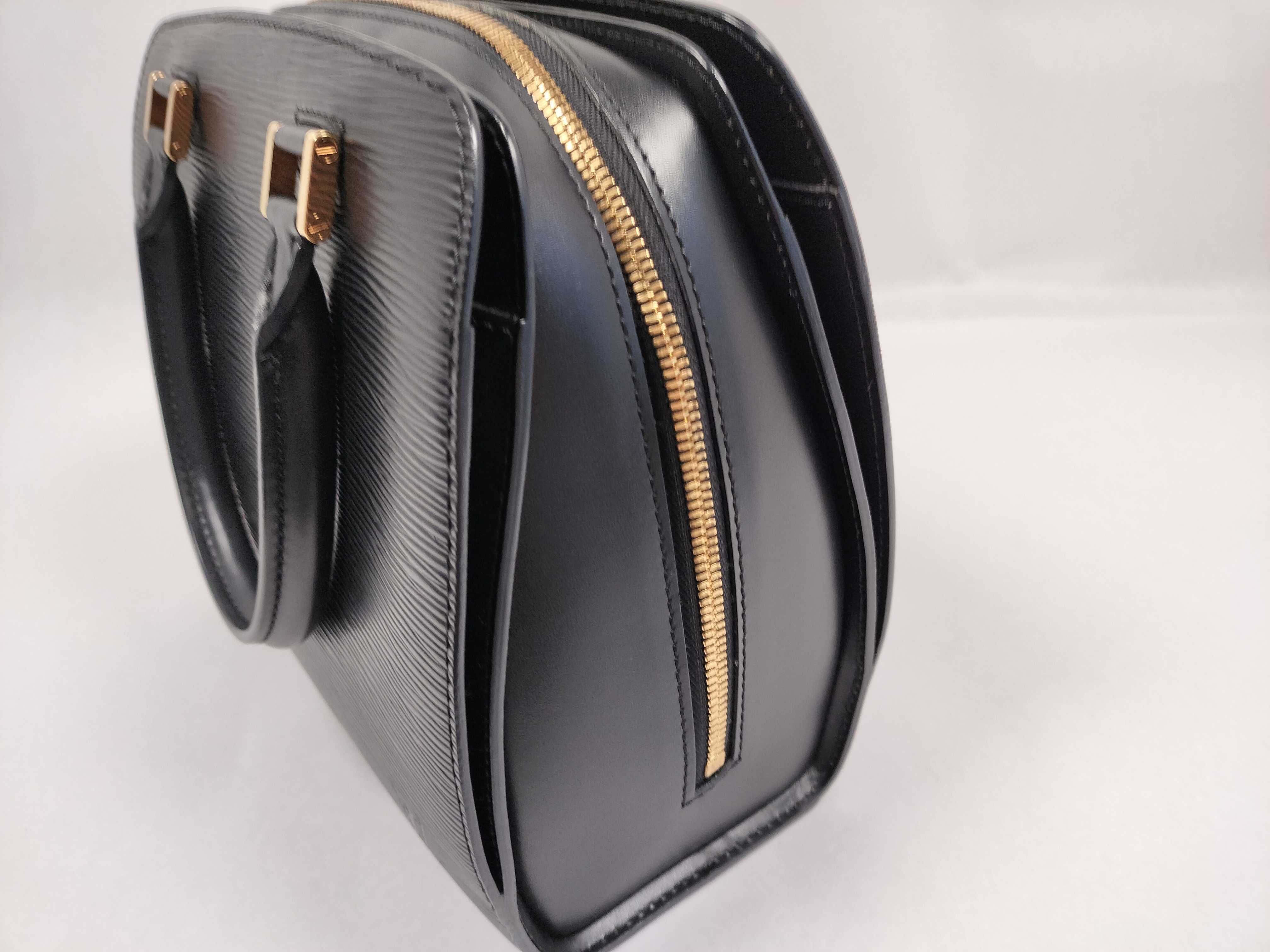 Epi Leather Handbag, Pont Neuf Noir M52052. Accessories: Dust bag. — view 15