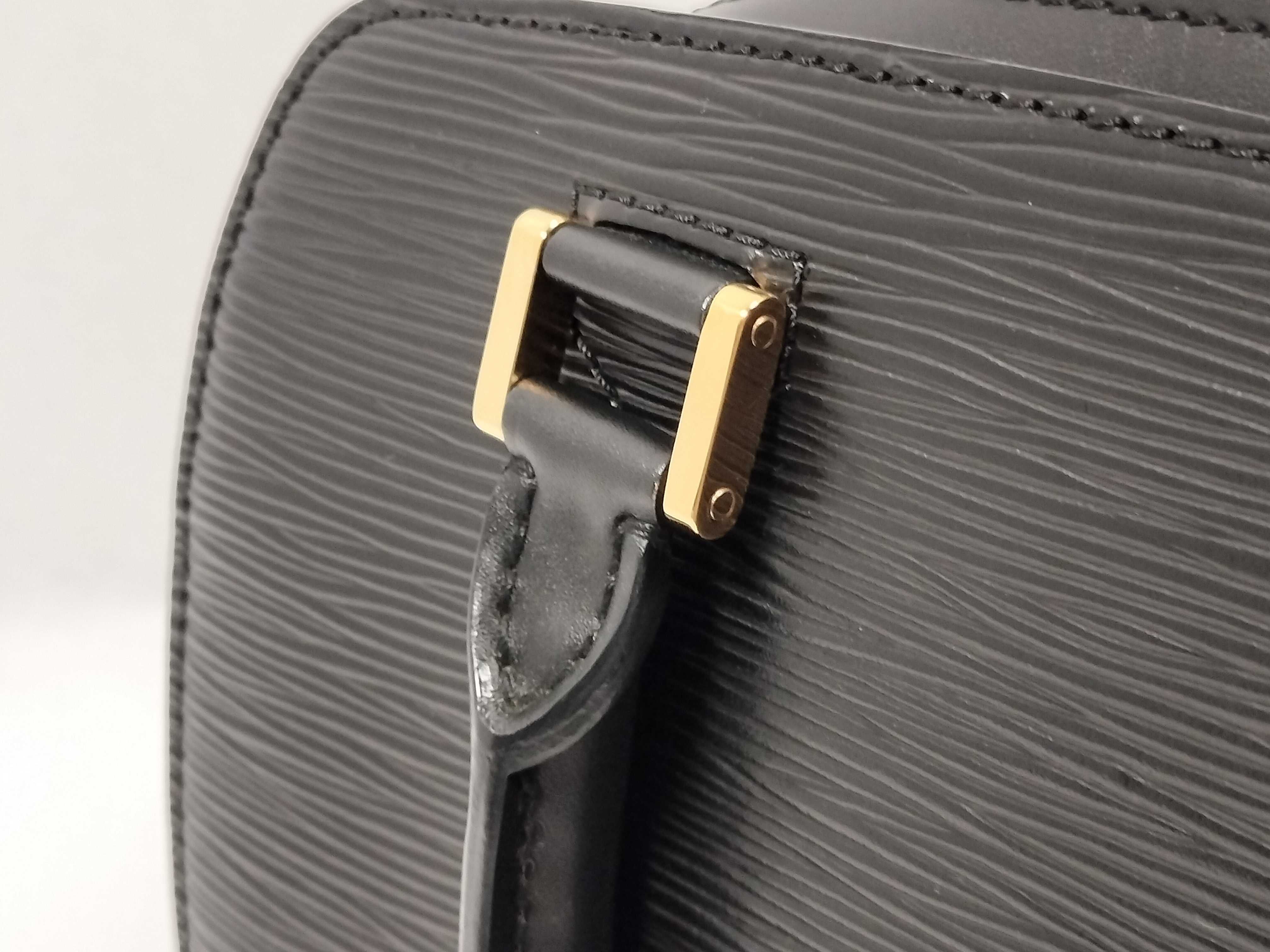 Epi Leather Handbag, Pont Neuf Noir M52052. Accessories: Dust bag. — view 5