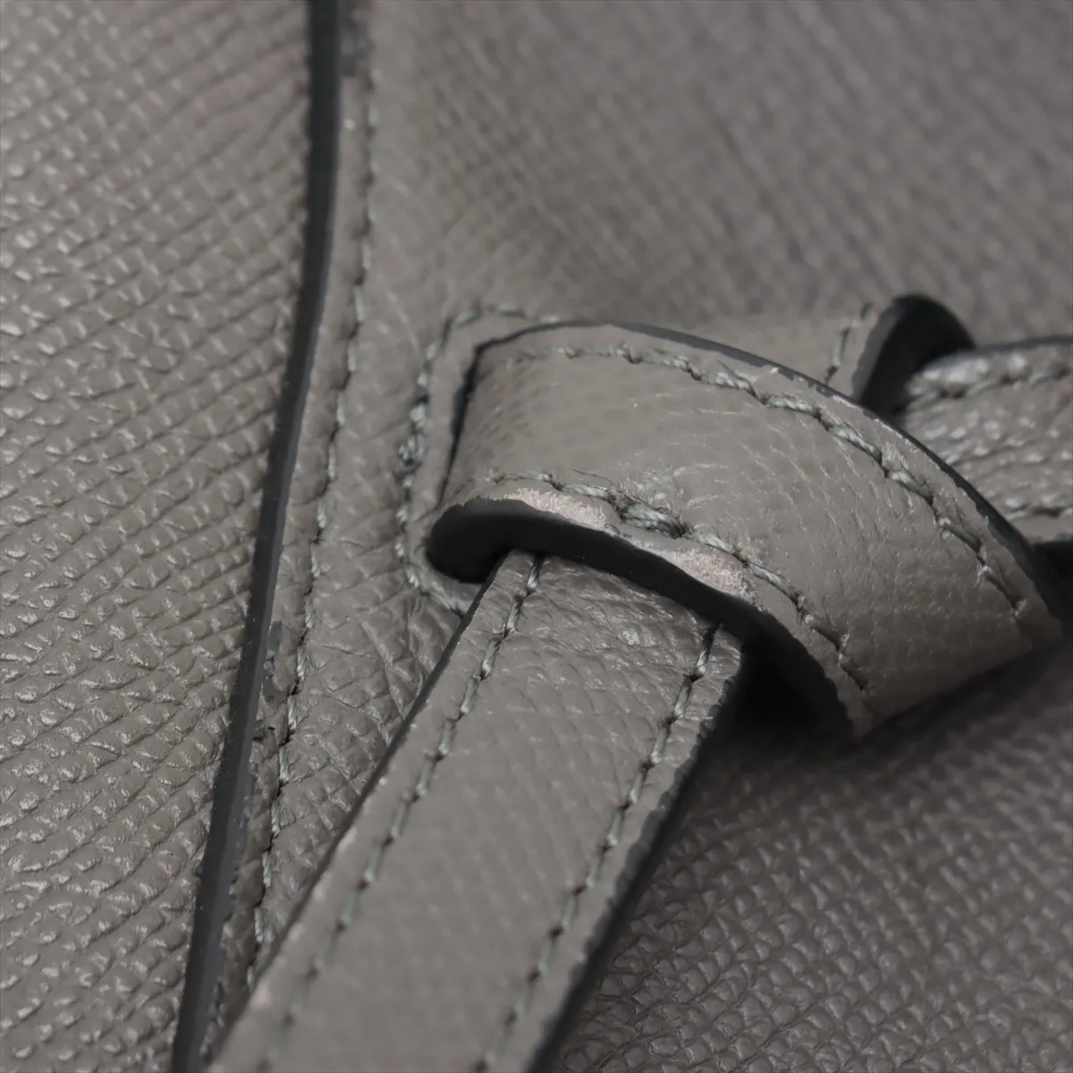 Belt Bag Micro Leather 2WAY Handbag Gray — view 11