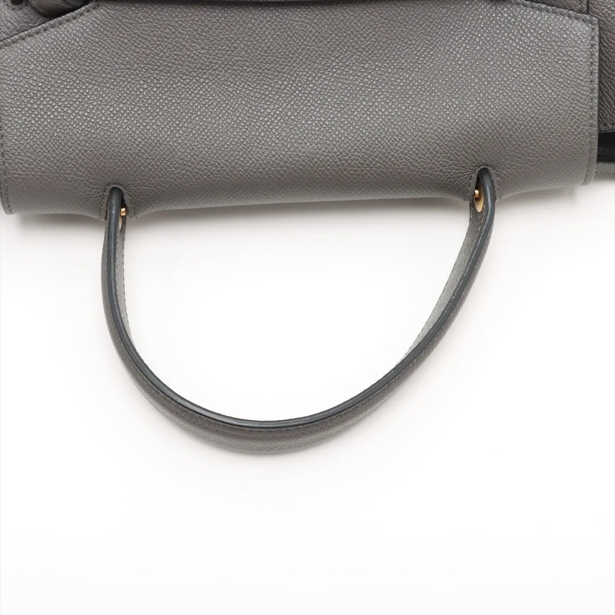 Belt Bag Micro Leather 2WAY Handbag Gray — view 5