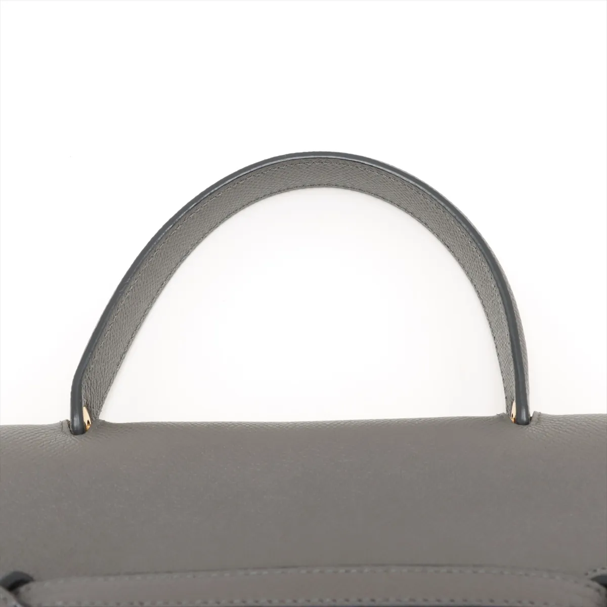 Belt Bag Micro Leather 2WAY Handbag Gray — view 6