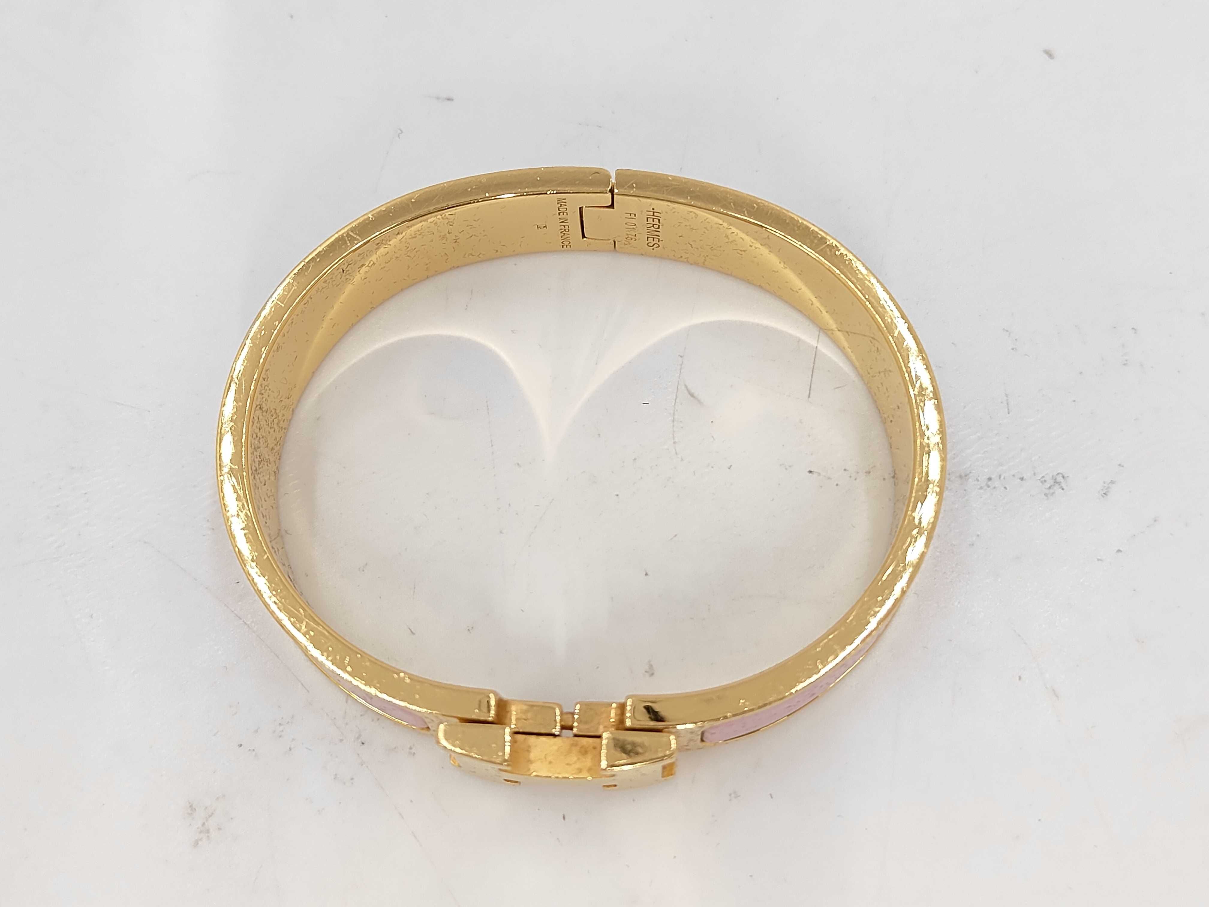 GP hardware Pink Click H Bracelet/Bangle — view 2