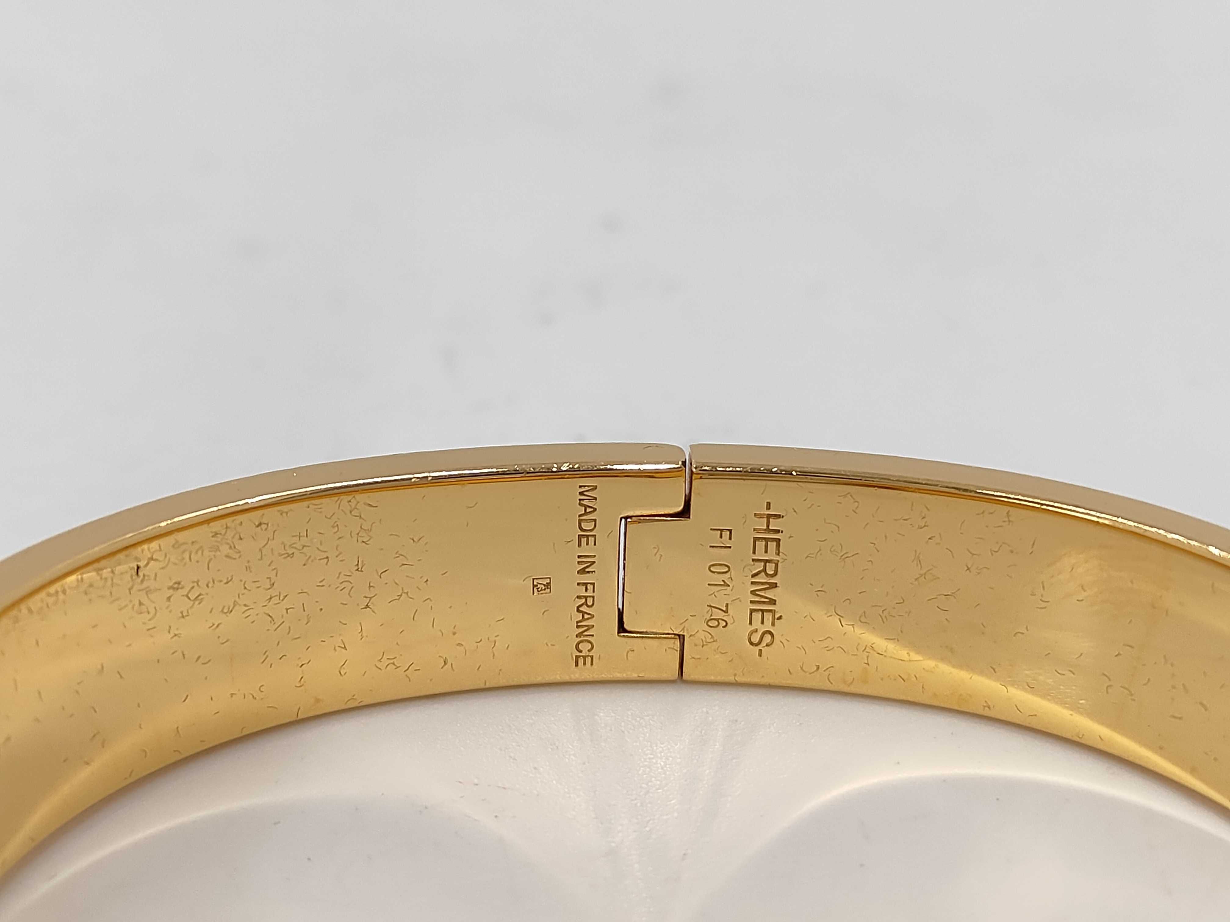 GP hardware Pink Click H Bracelet/Bangle — view 3