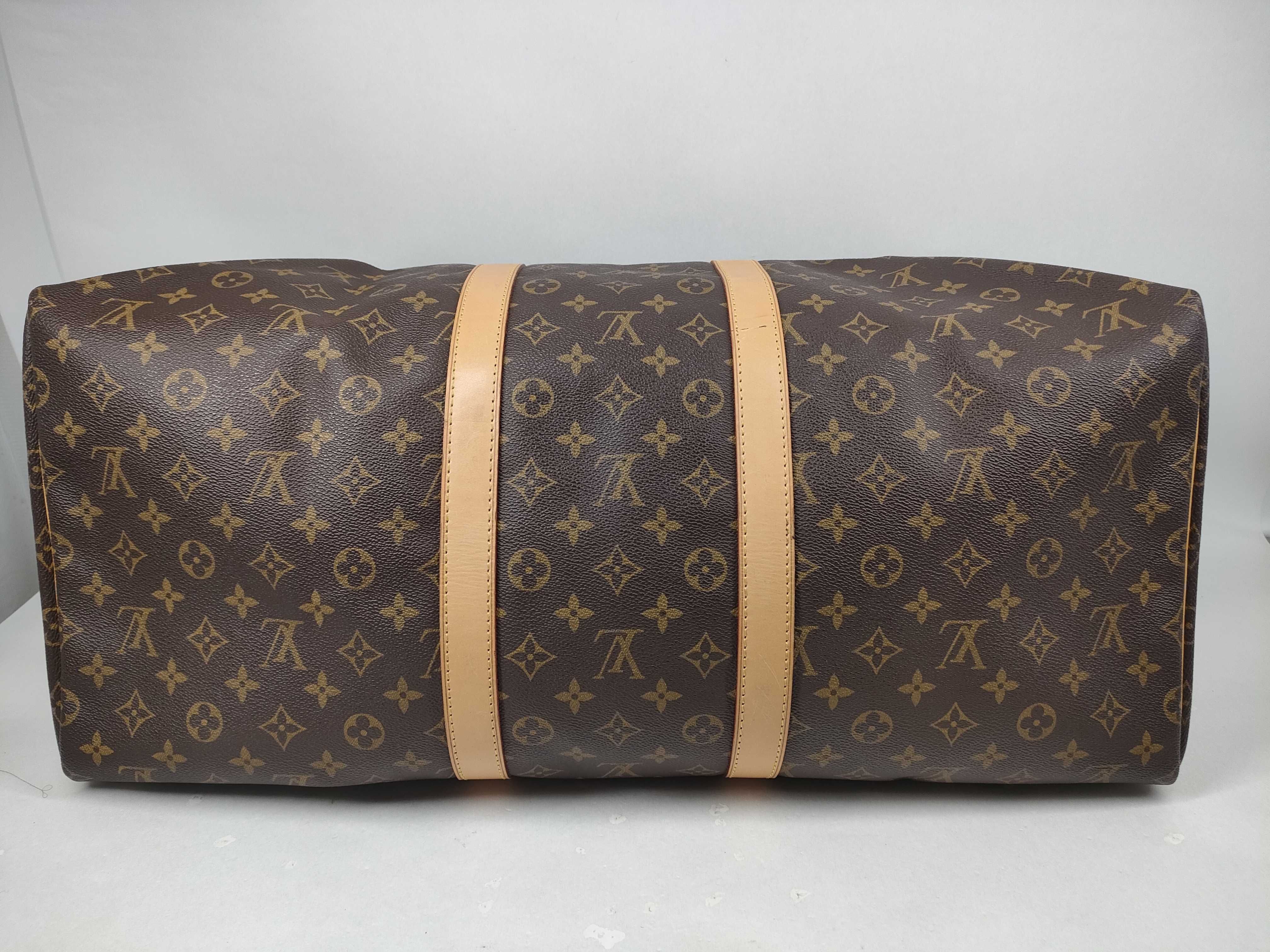 Monogram M41424 Keepall 55 Boston Bag — view 11