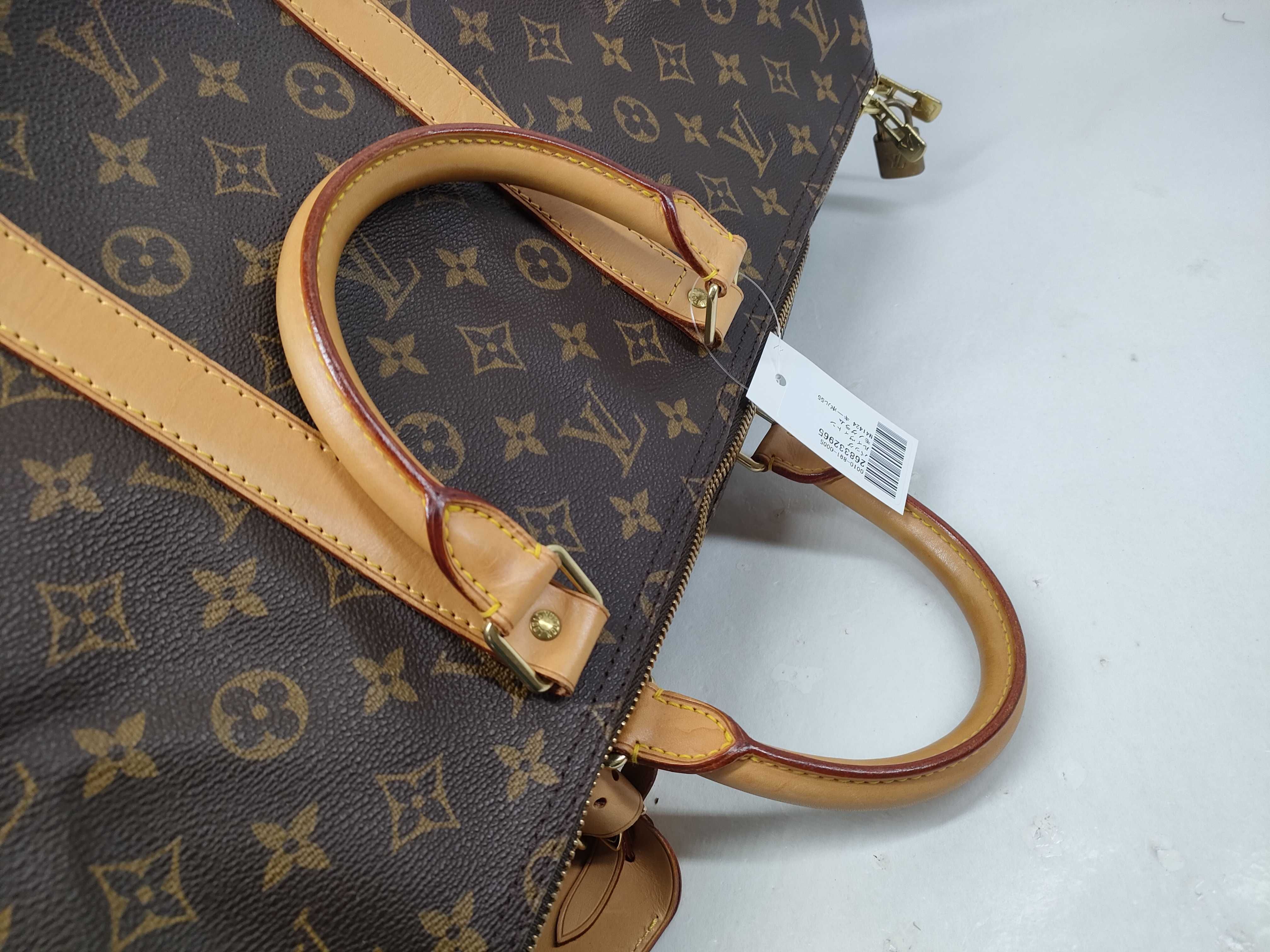 Monogram M41424 Keepall 55 Boston Bag — view 9