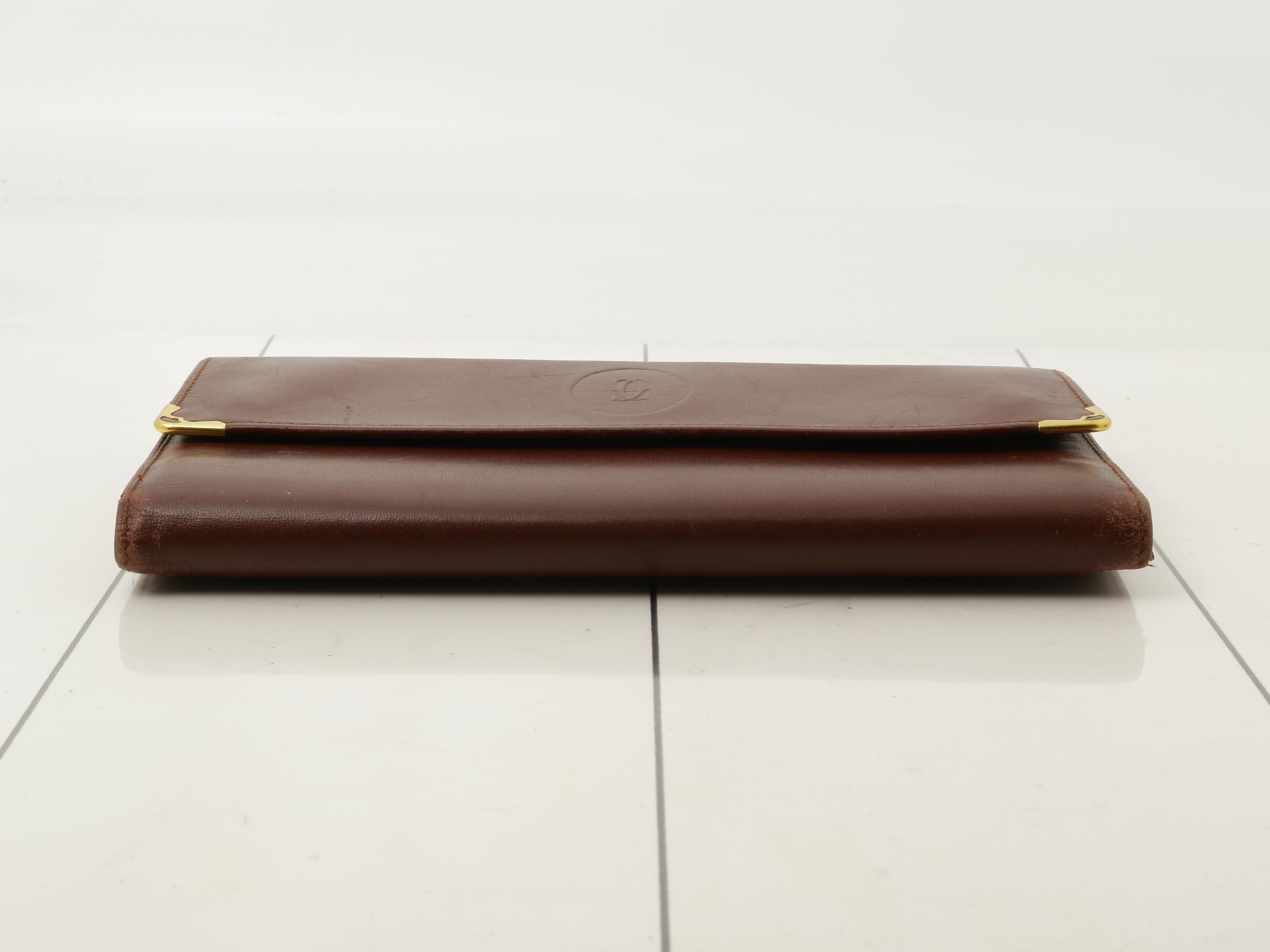 Mustline coin purse trifold wallet — view 3