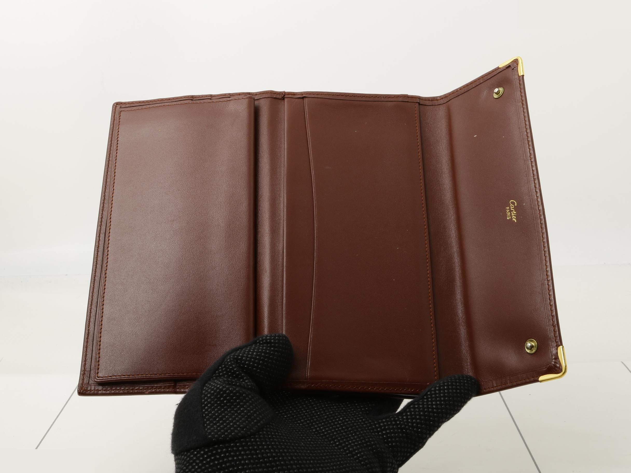 Mustline coin purse trifold wallet — view 4