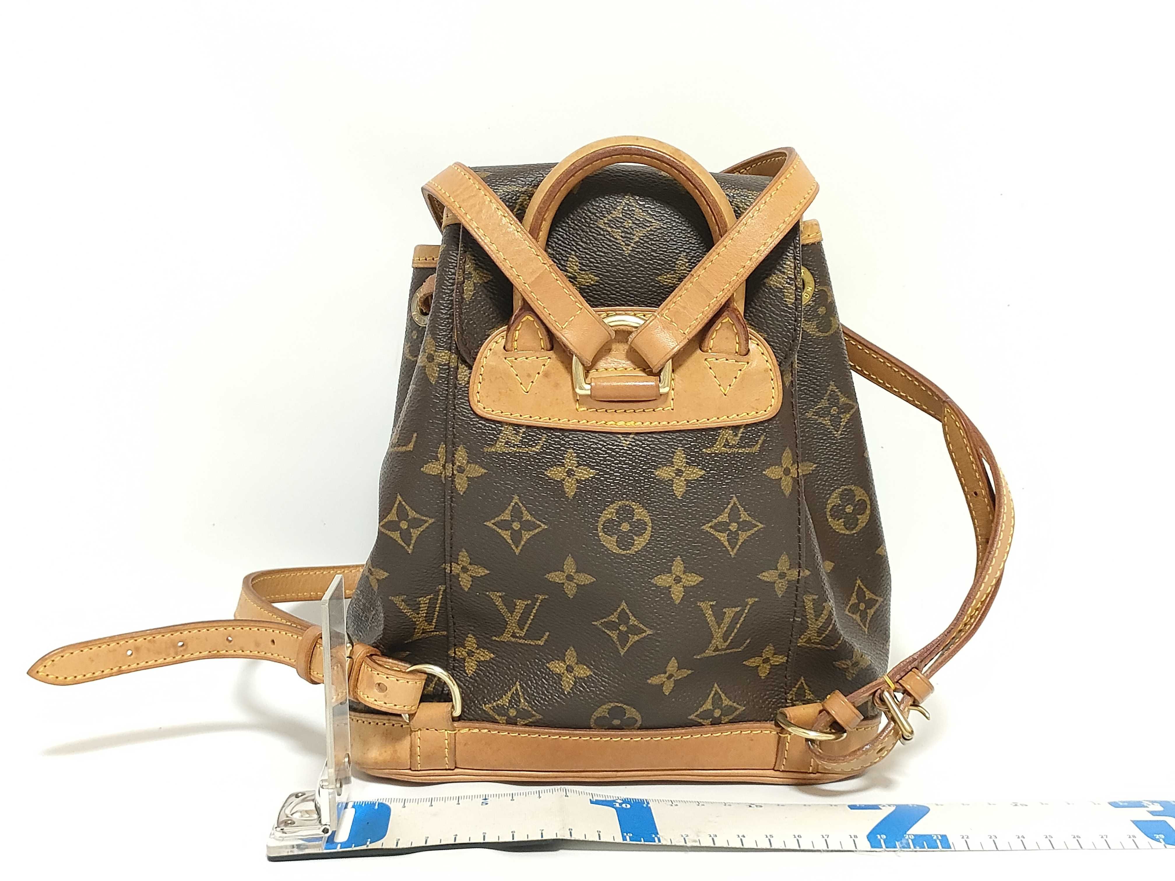 Monogram Mini Montsouris Monogram Canvas Backpack — view 2