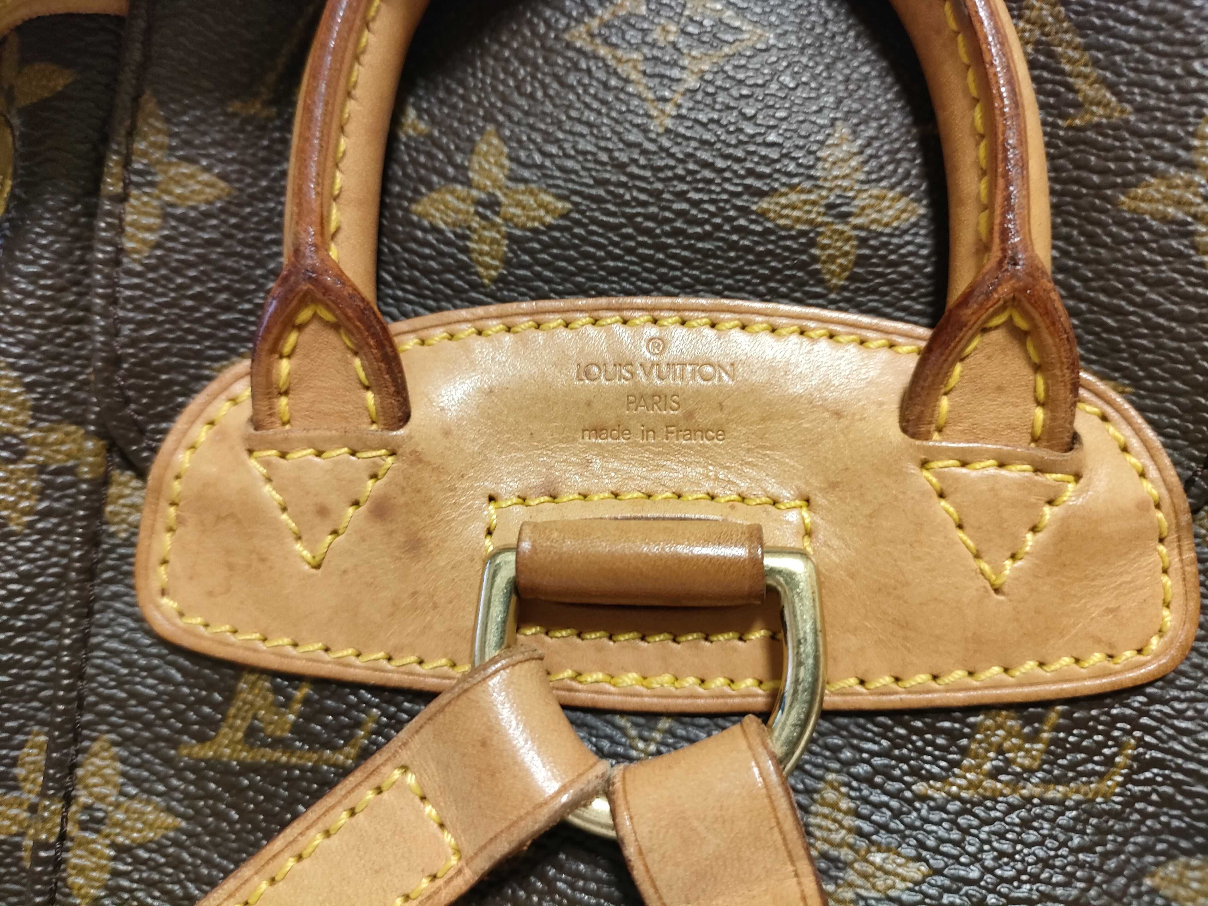 Monogram Mini Montsouris Monogram Canvas Backpack — view 11