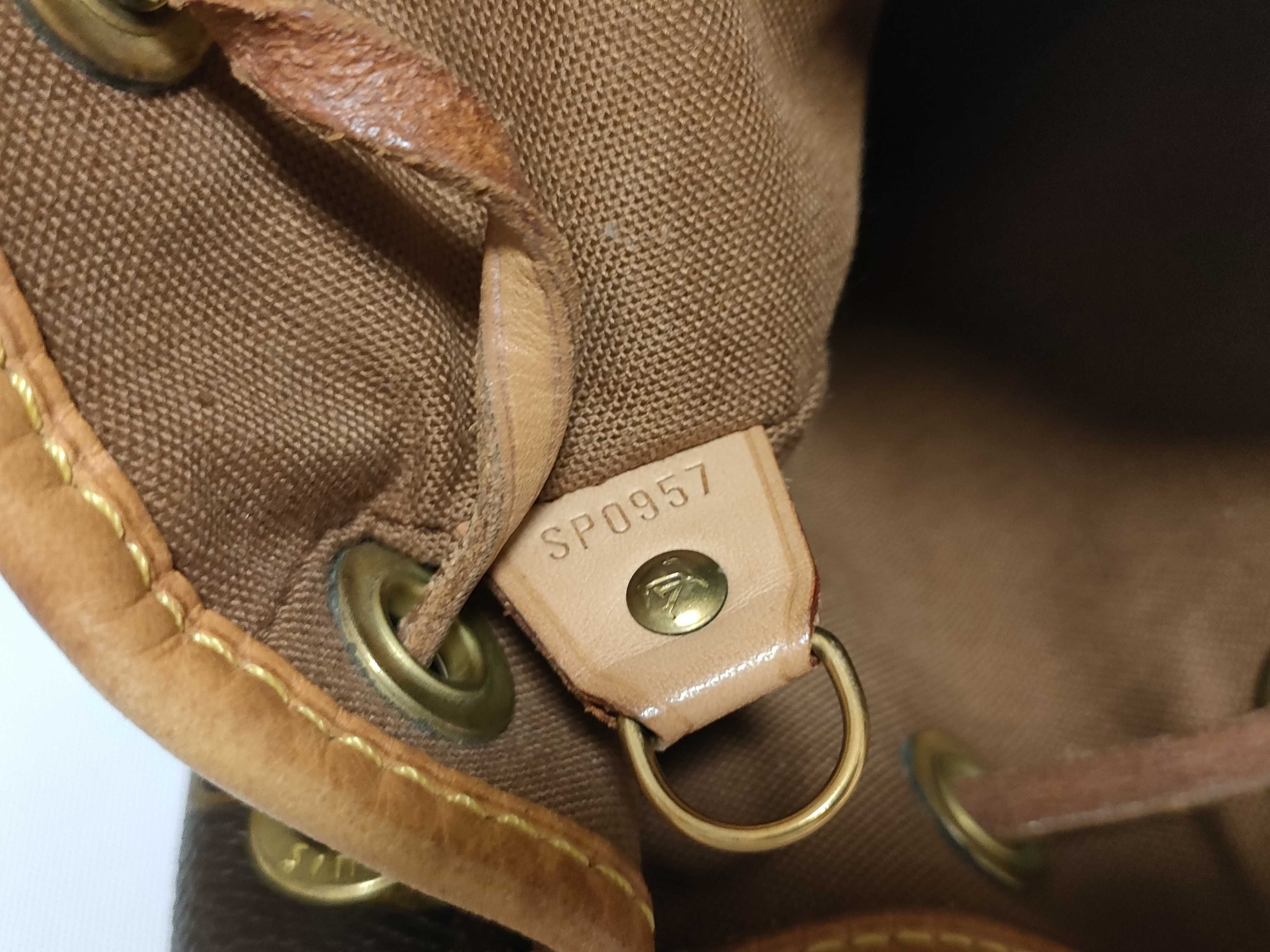 Monogram Mini Montsouris Monogram Canvas Backpack — view 12