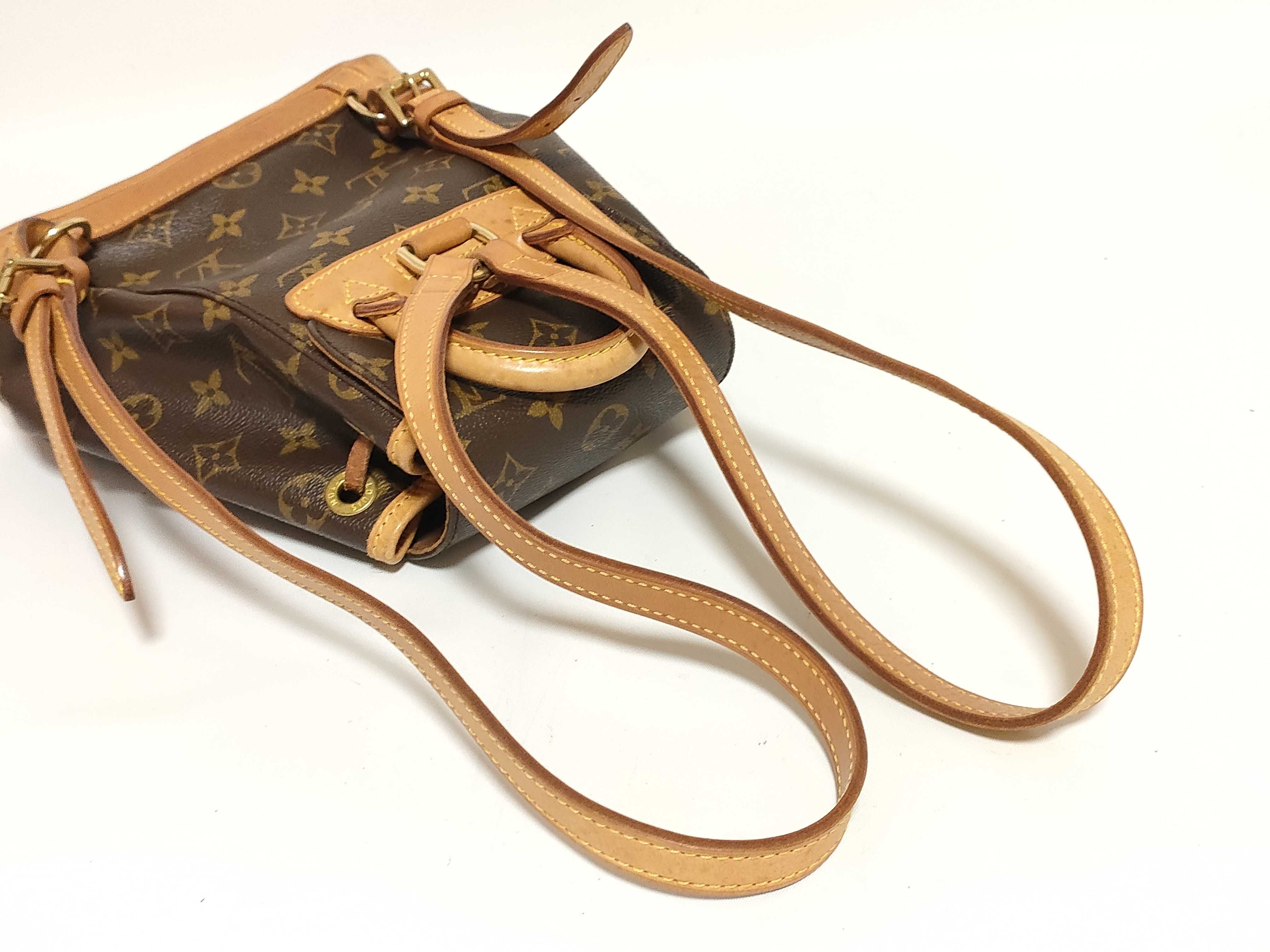 Monogram Mini Montsouris Monogram Canvas Backpack — view 3