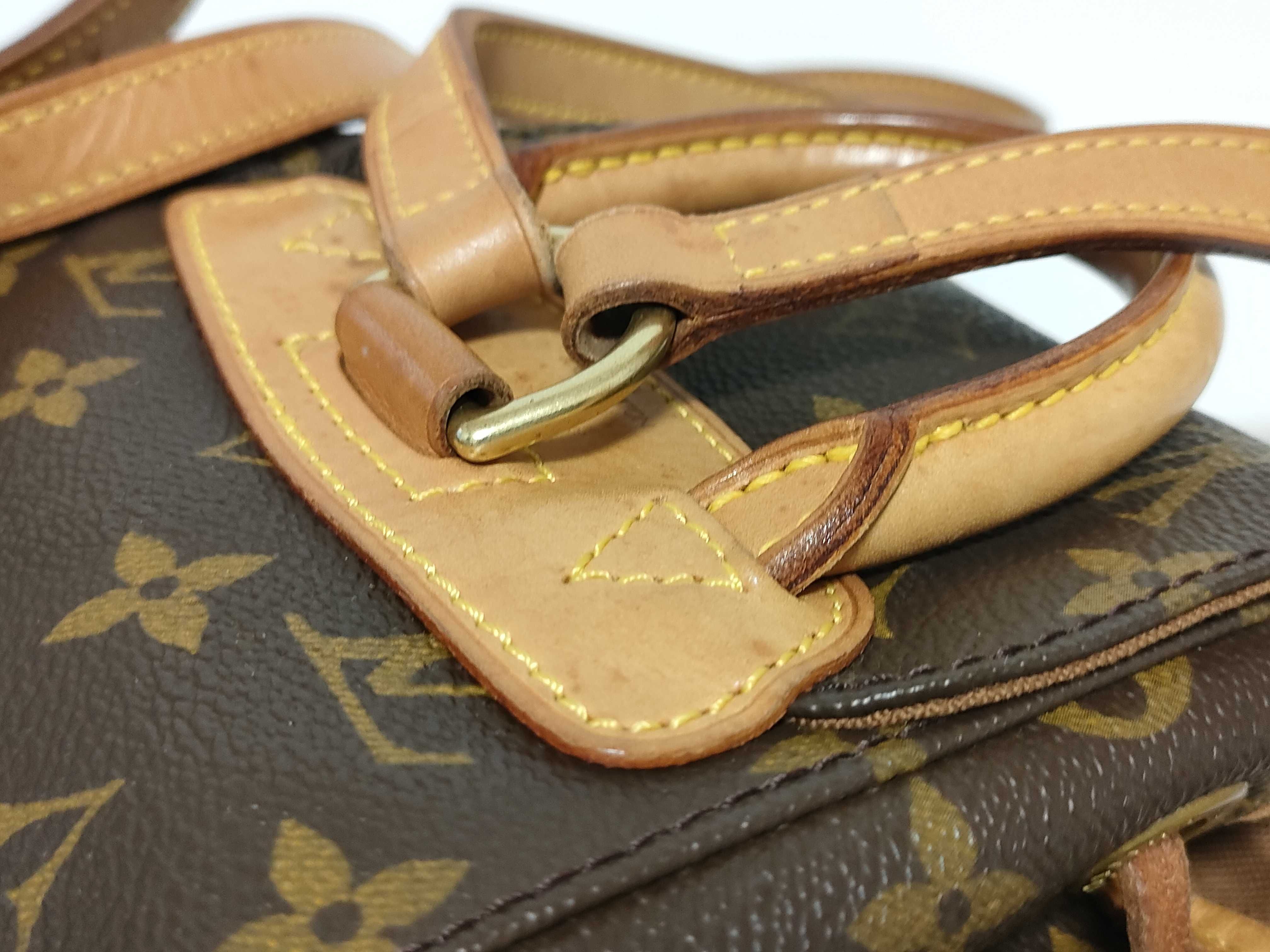Monogram Mini Montsouris Monogram Canvas Backpack — view 5