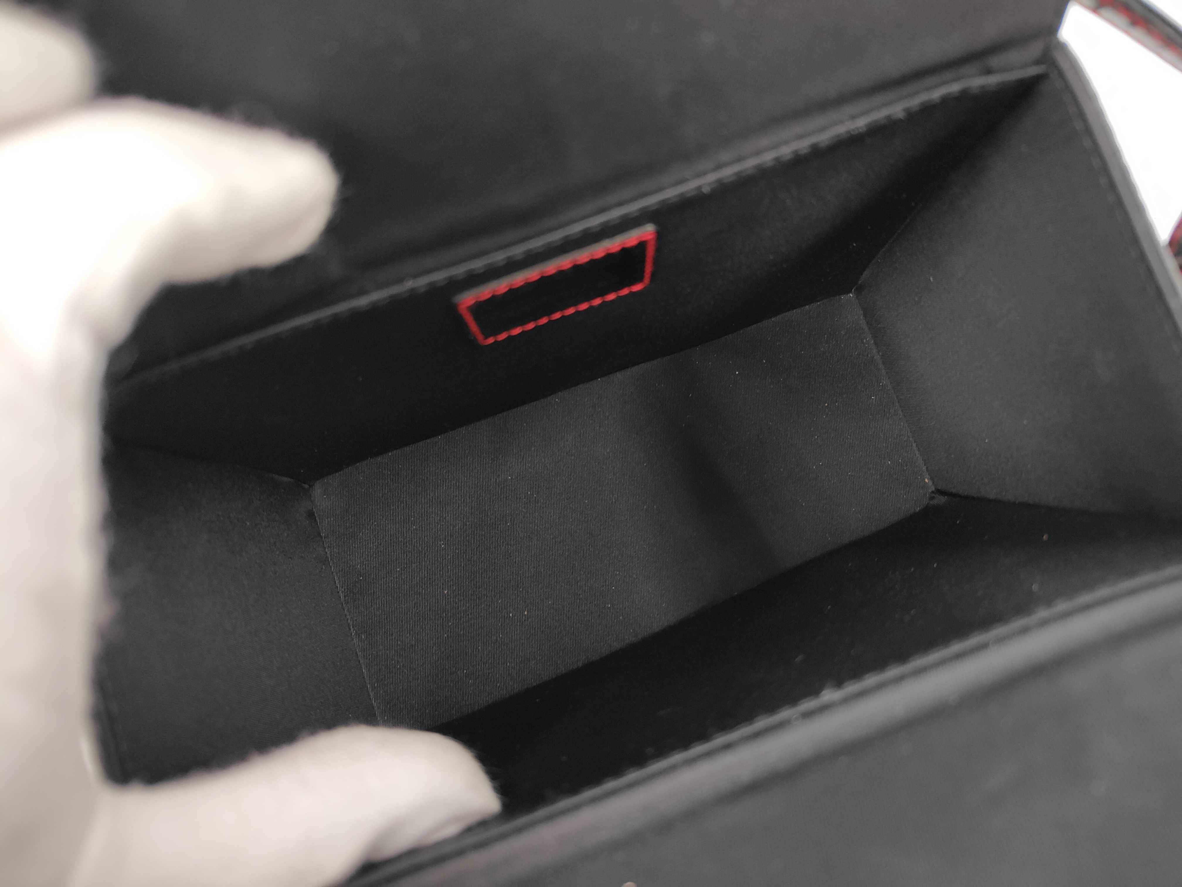 Box Vanity Pouch Ribbon Handbag — view 9