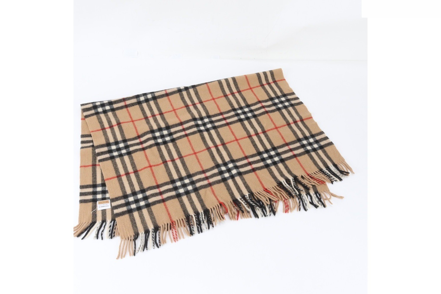 Tagged Nova Check Scarf — view 2