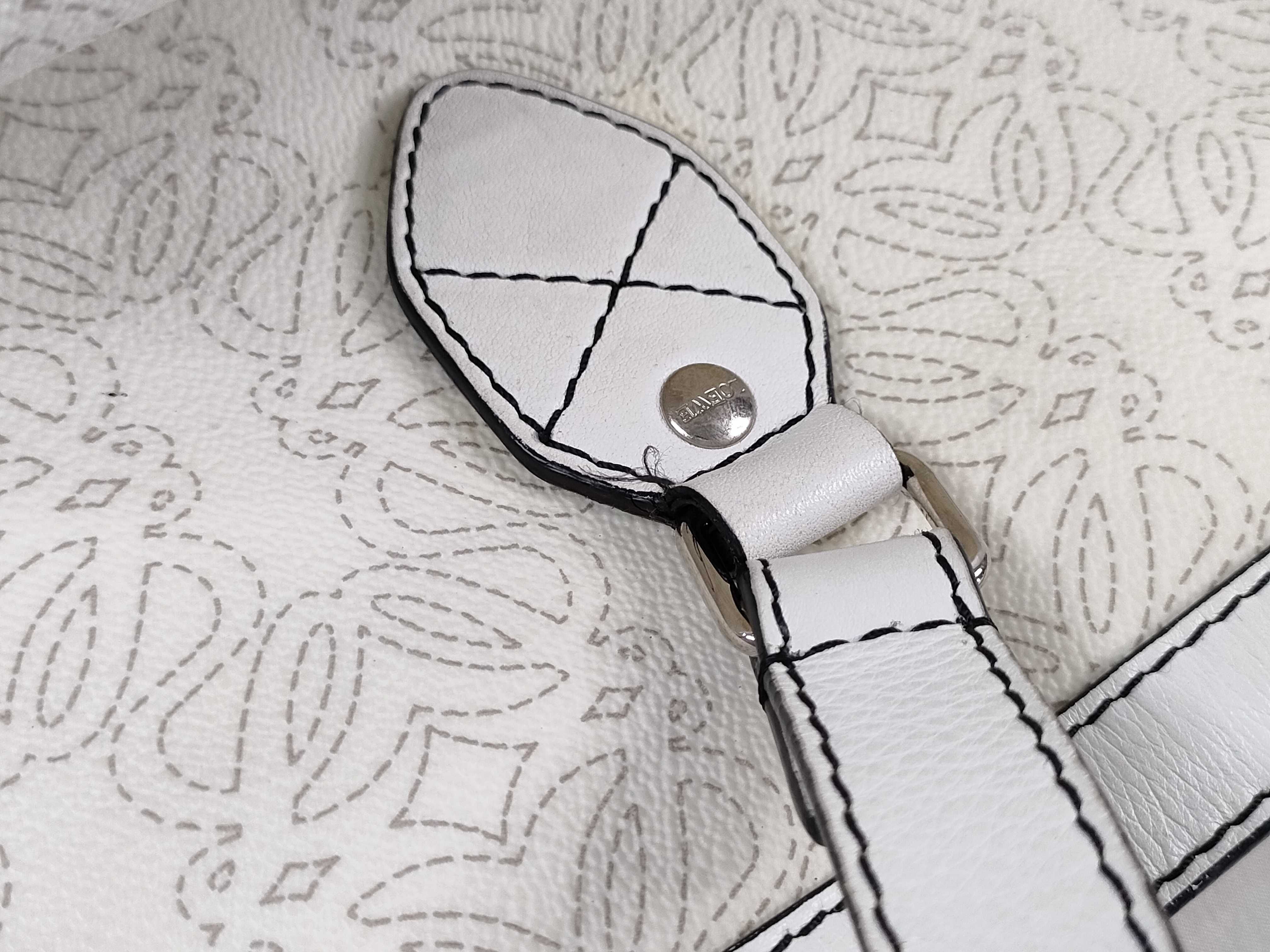 logo leather tote bag — view 14