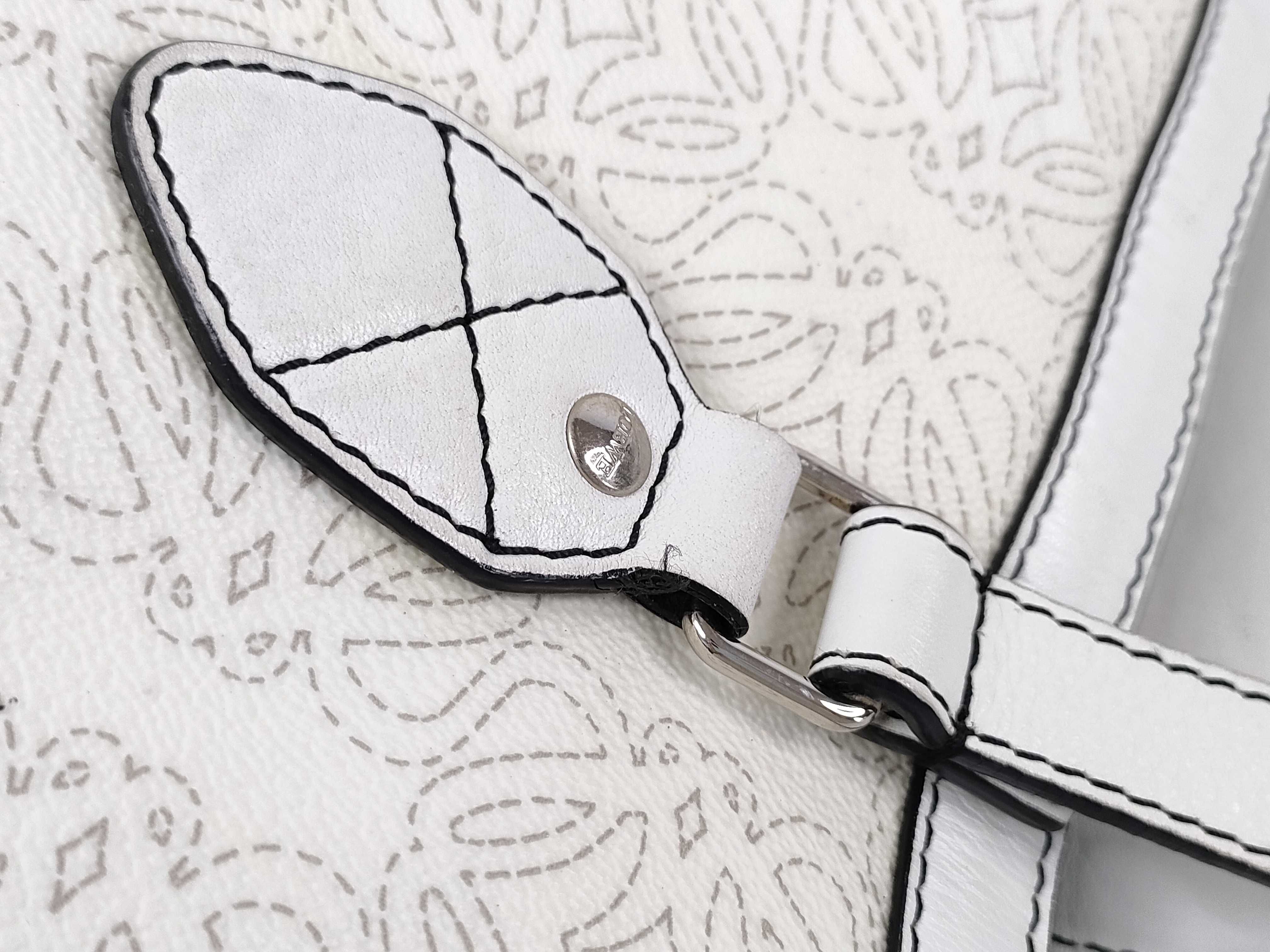 logo leather tote bag — view 5