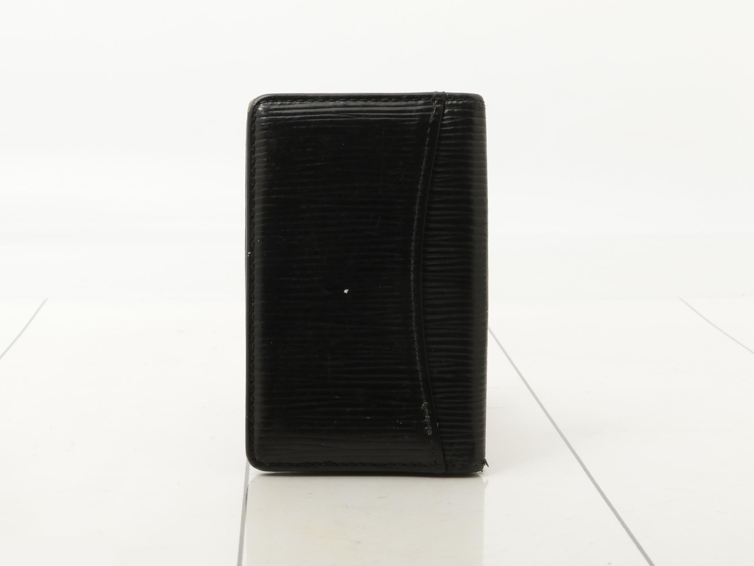 Pochette Carte Visite Noir — view 2