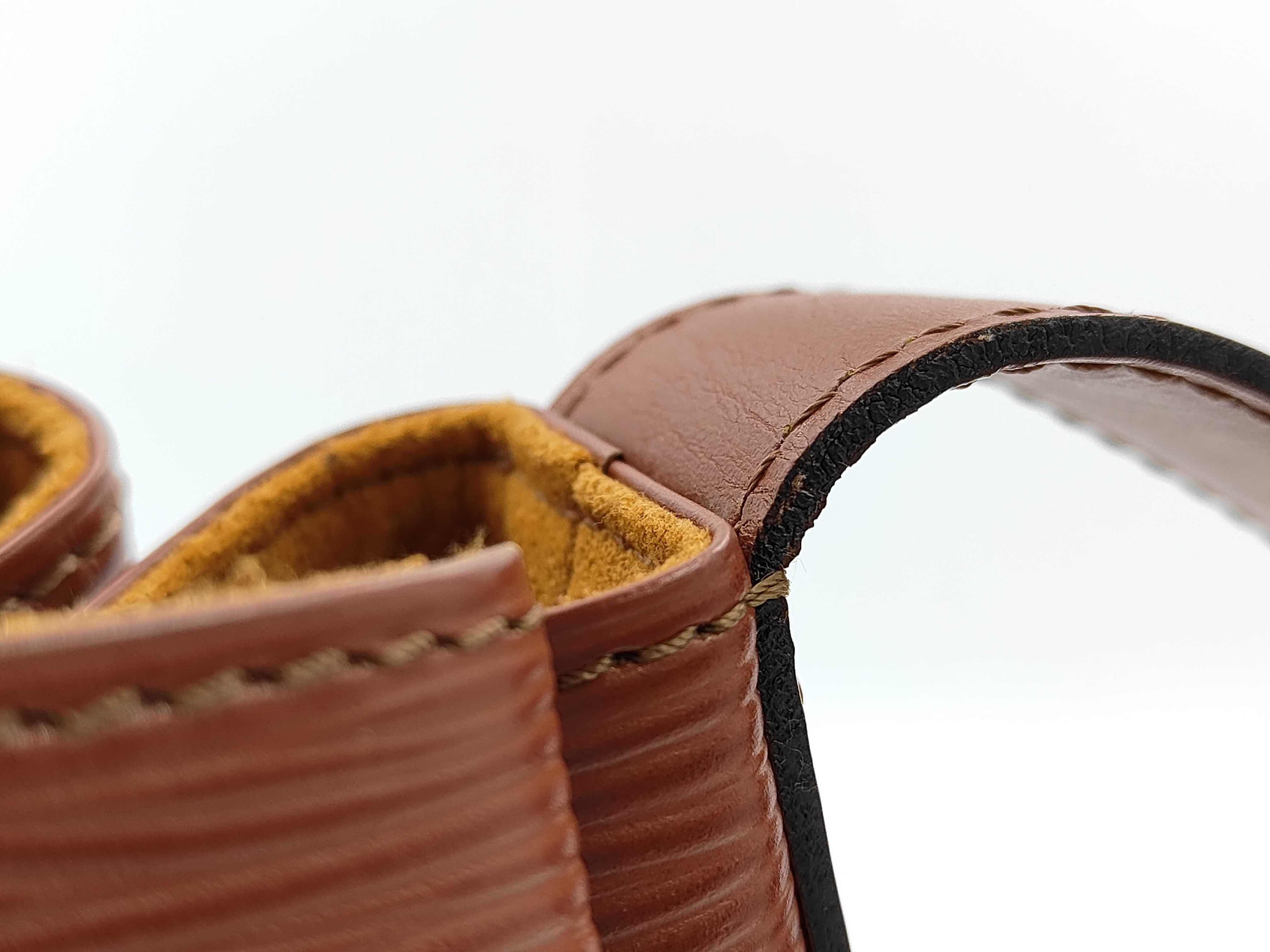 Epi Leather Sac Depaule Brown Shoulder Bag — view 5