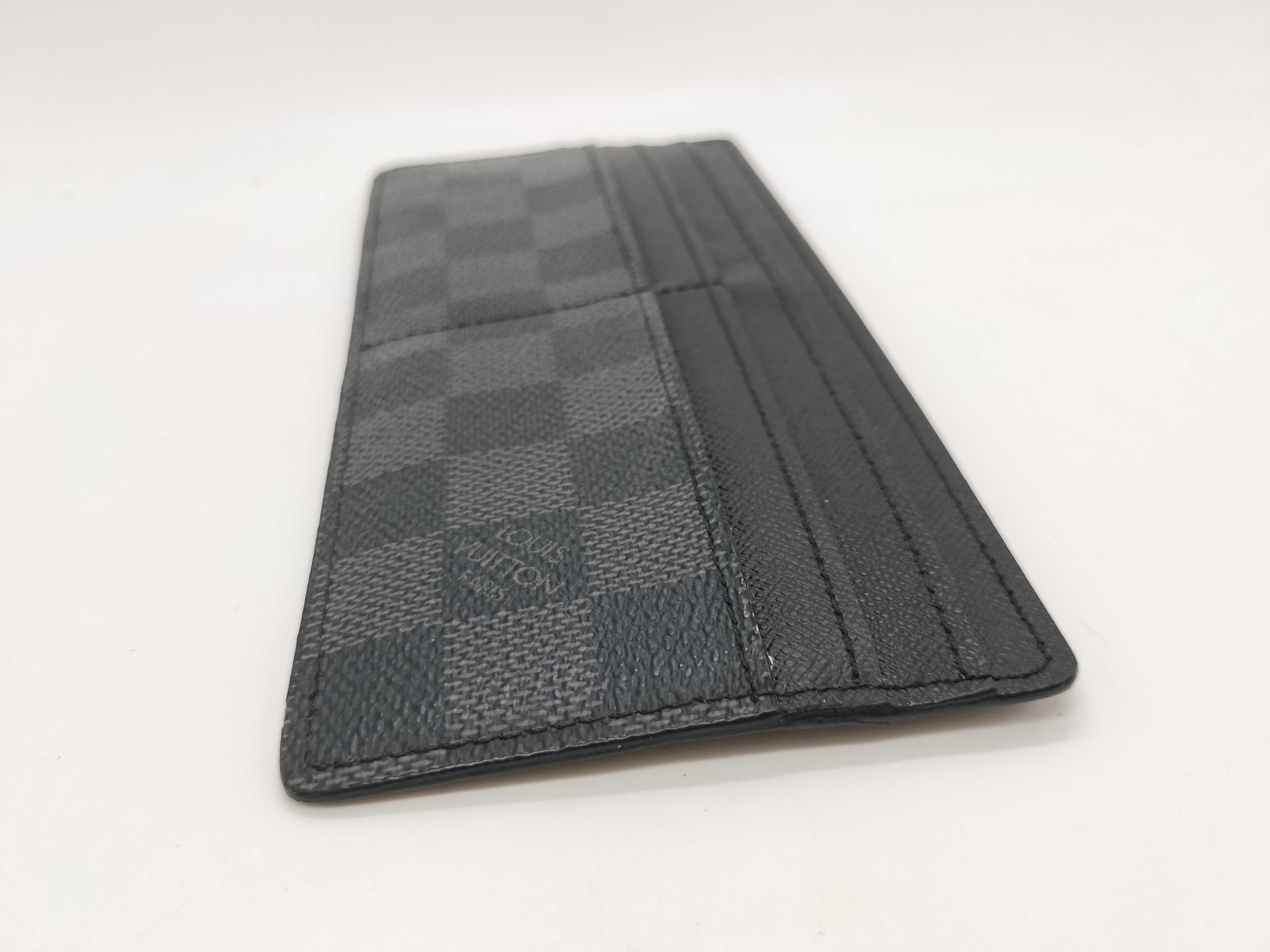 Damier Graphite Card Case (Card Case/Pass Case/Business Card Holder) — view 3