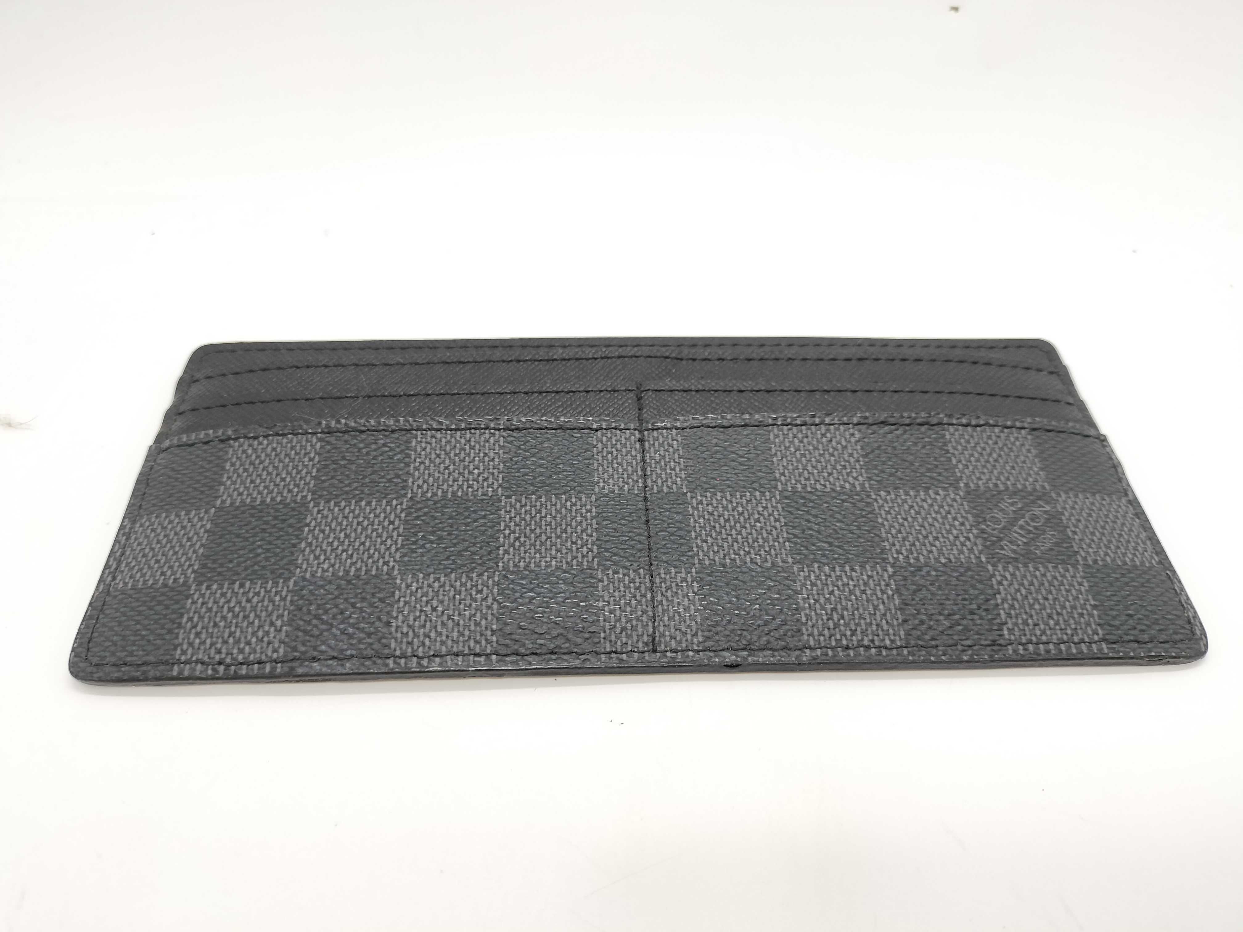 Damier Graphite Card Case (Card Case/Pass Case/Business Card Holder) — view 5