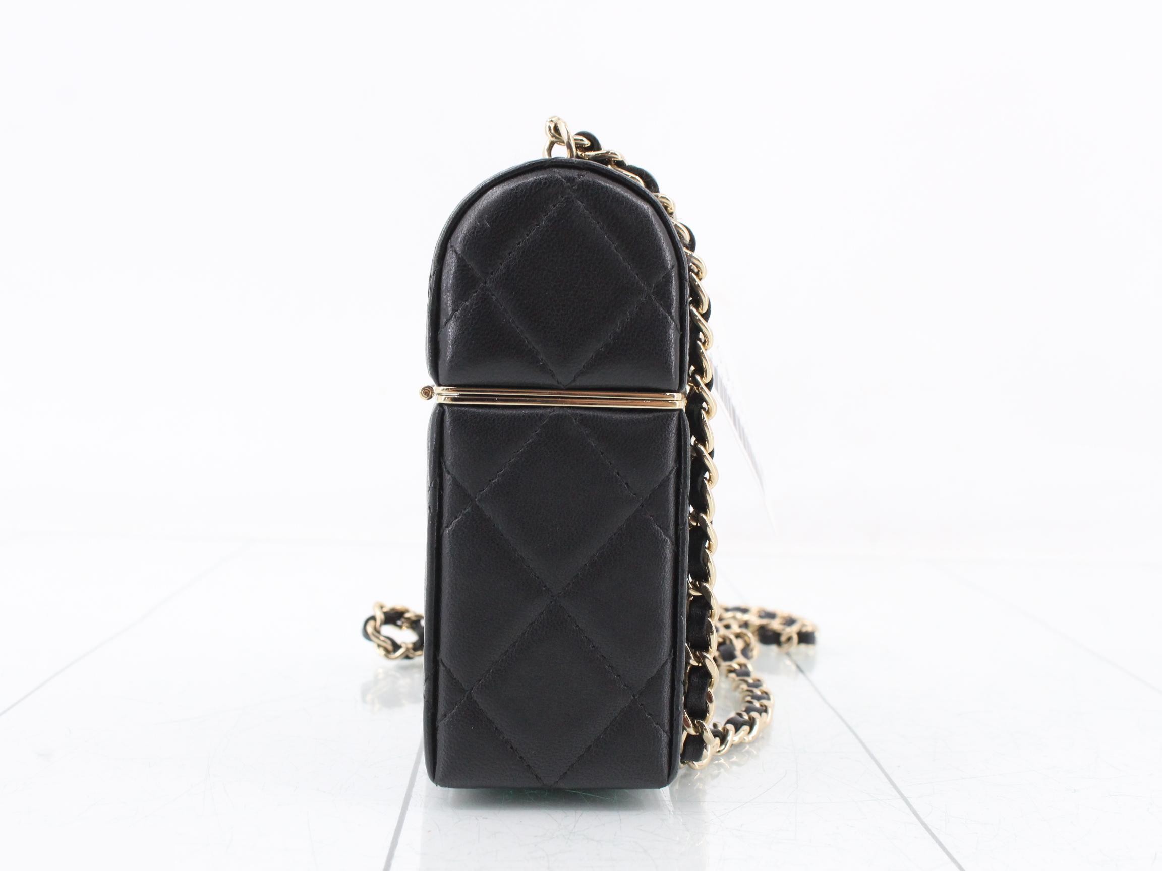 Box Shoulder Bag with Chain — view 4