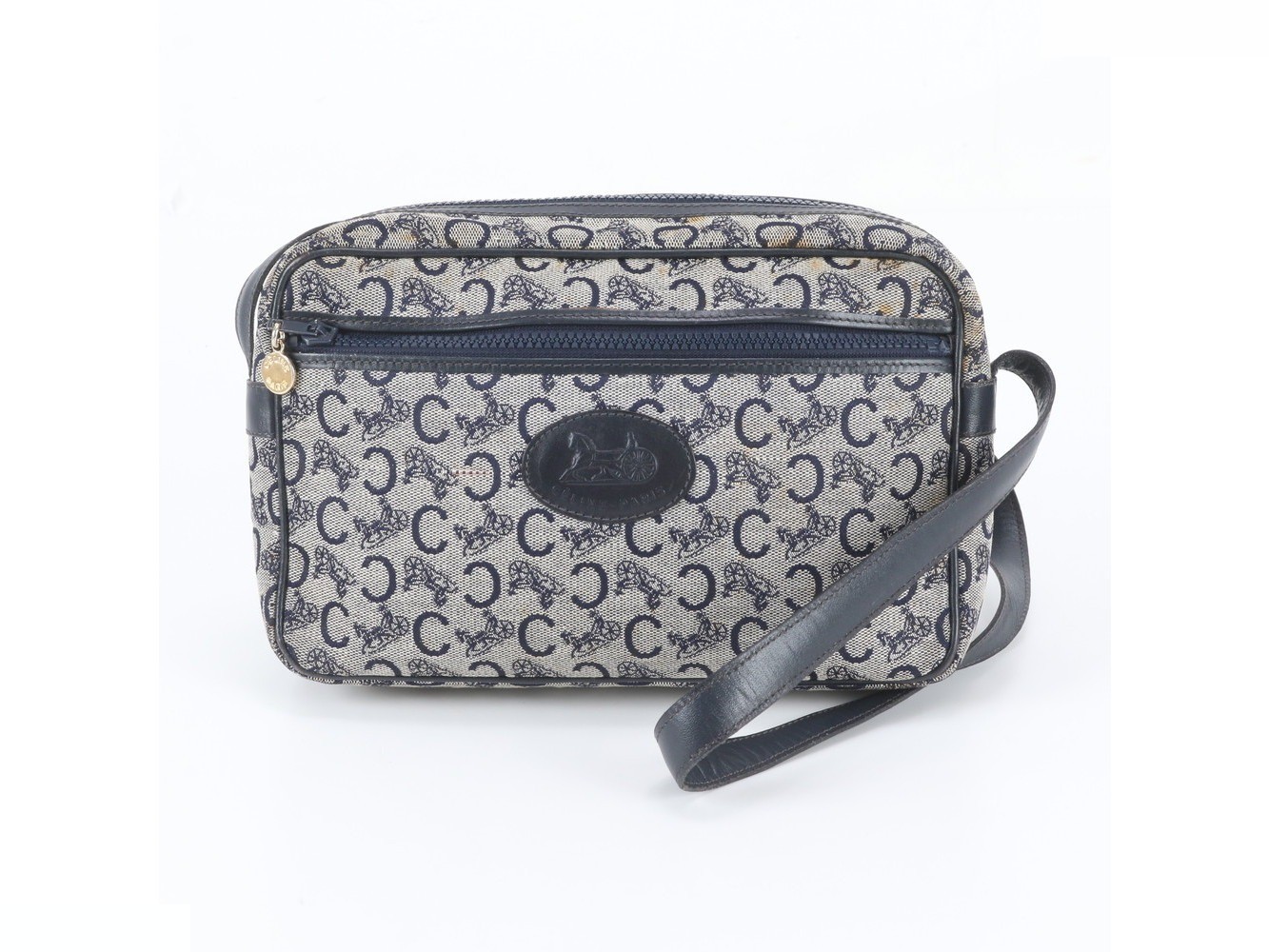 Sulky Canvas Leather Shoulder Bag