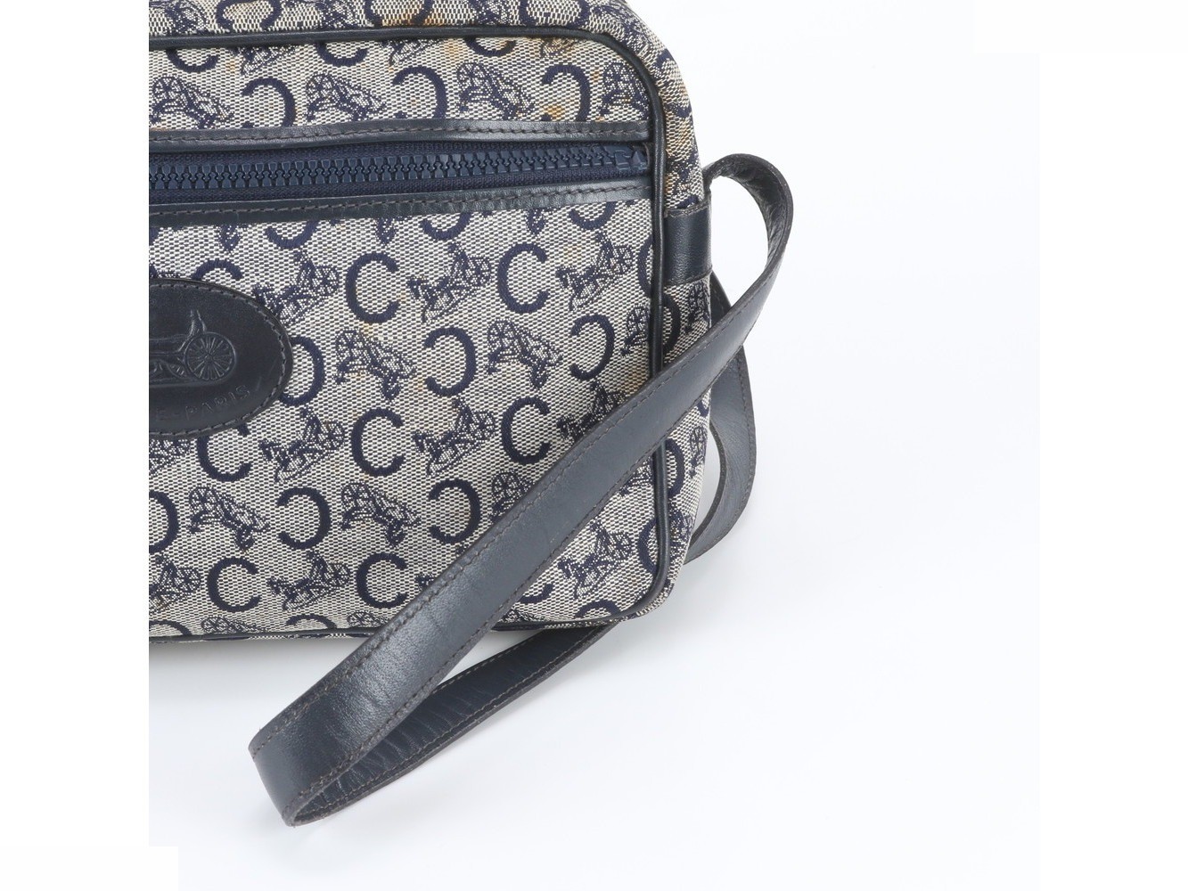 Sulky Canvas Leather Shoulder Bag — view 2
