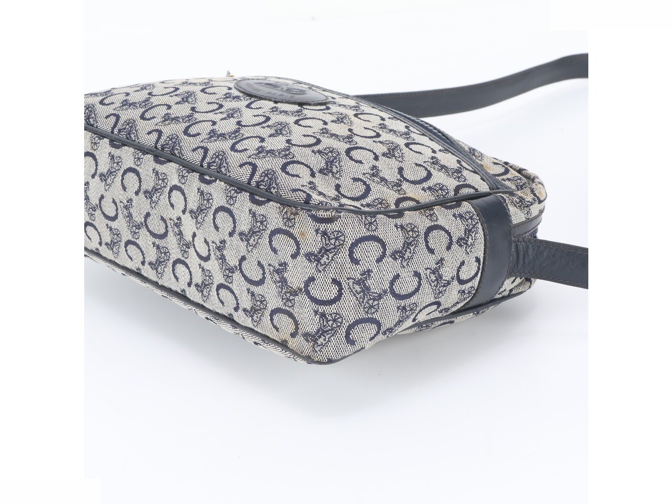 Sulky Canvas Leather Shoulder Bag — view 4
