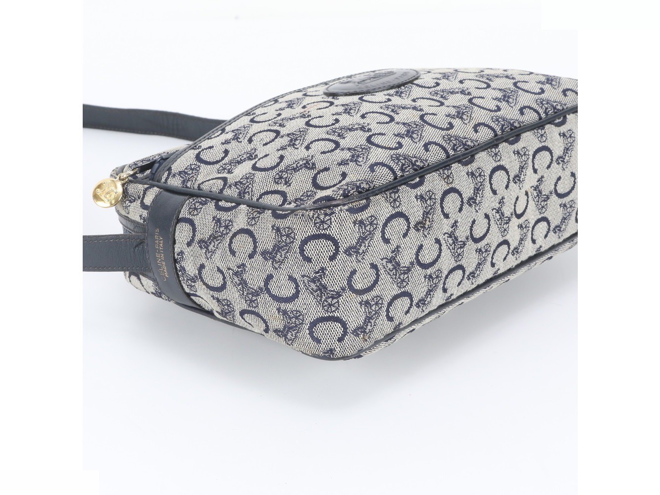 Sulky Canvas Leather Shoulder Bag — view 5