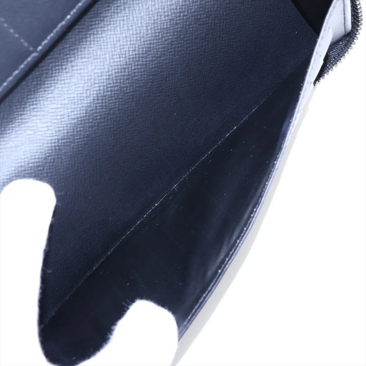 Monogram Eclipse Zippy Wallet Vertical M62295 Black Round Zip Wallet — view 4