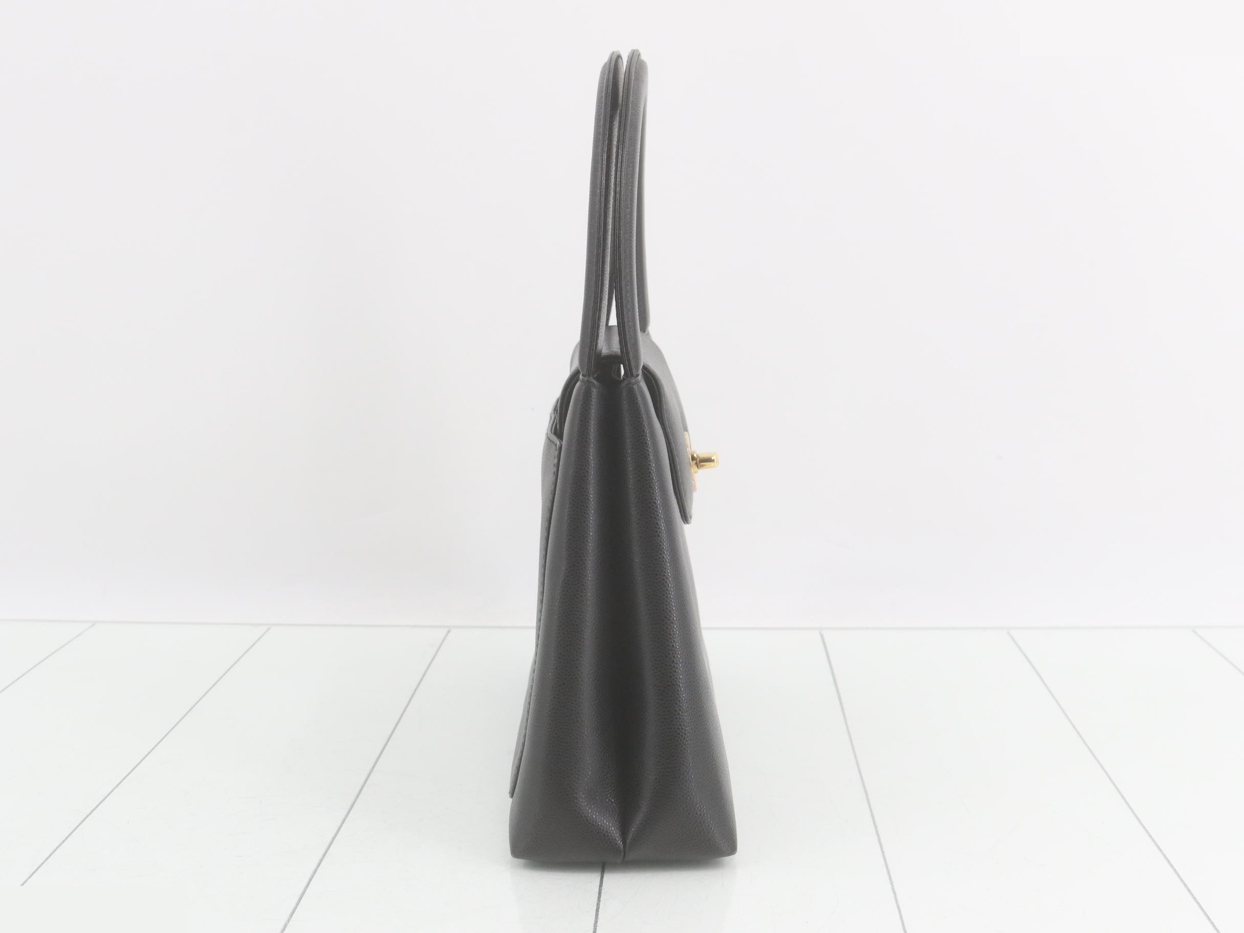 Matelassé caviar leather handbag, model number 5. — view 4