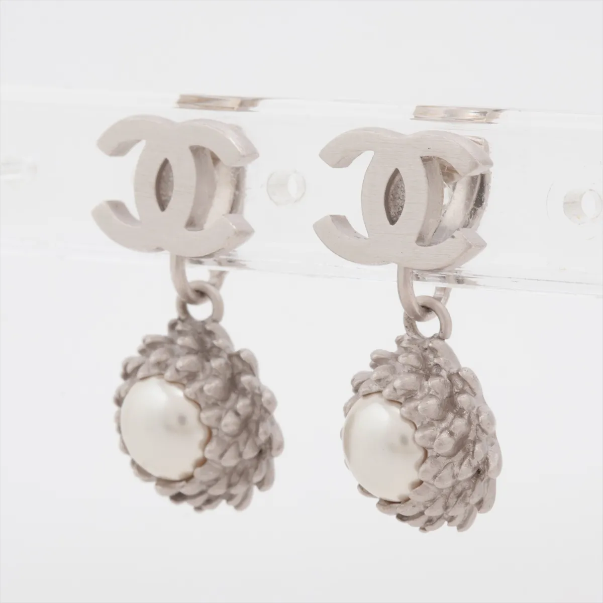 Coco Mark 05P Earrings (Pair) Metal Silver — view 3