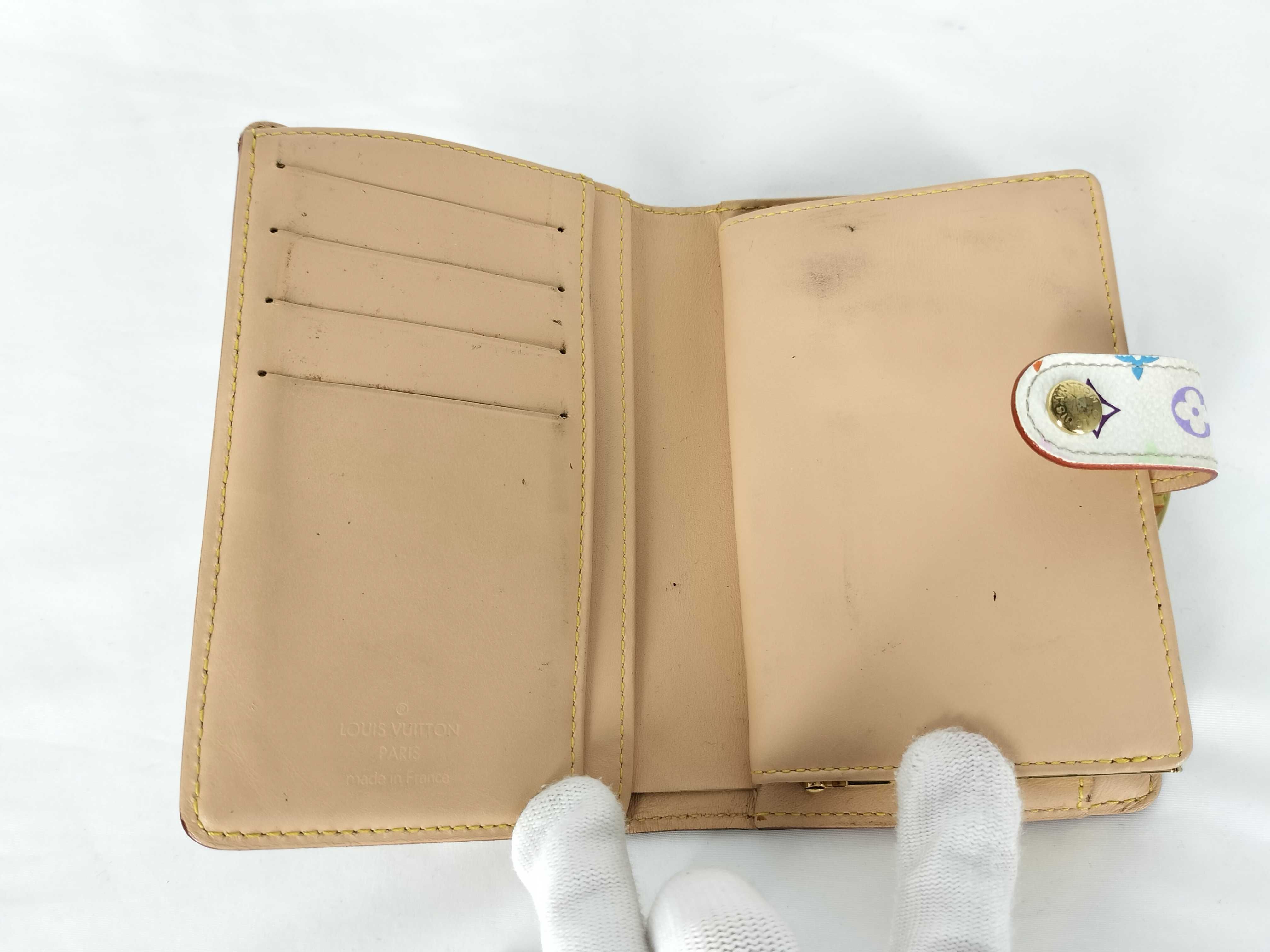 Monogram Multicolor Portemonnaie Viennois Wallet Blanc — view 5