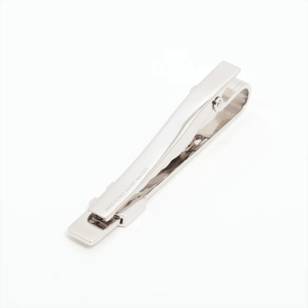 M61981 Panscravat LV Initial RM5205 Tie Pin GP Silver Thread Dull — view 2