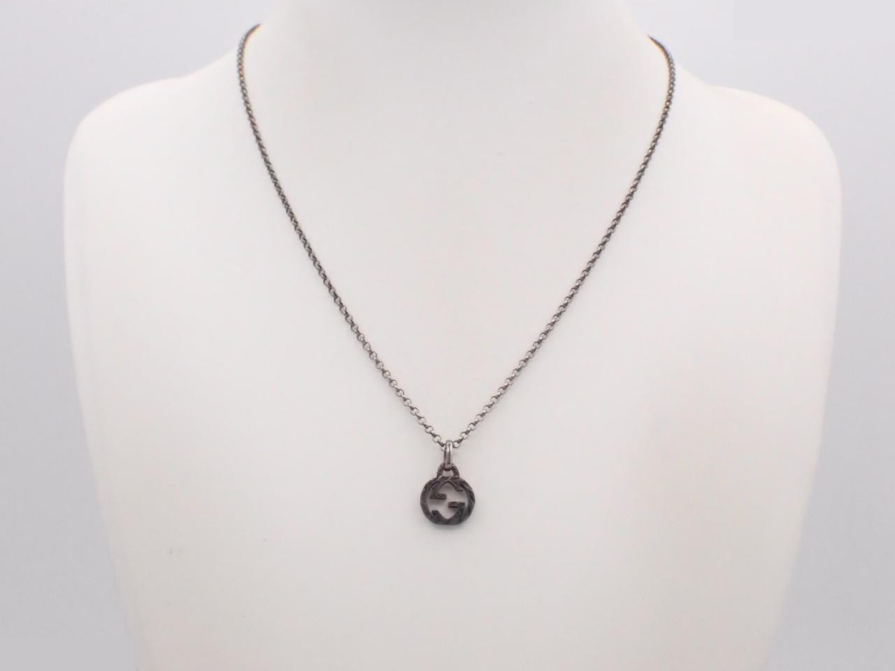 Interlocking Necklace, Sterling Silver (925), 7.3g — view 3