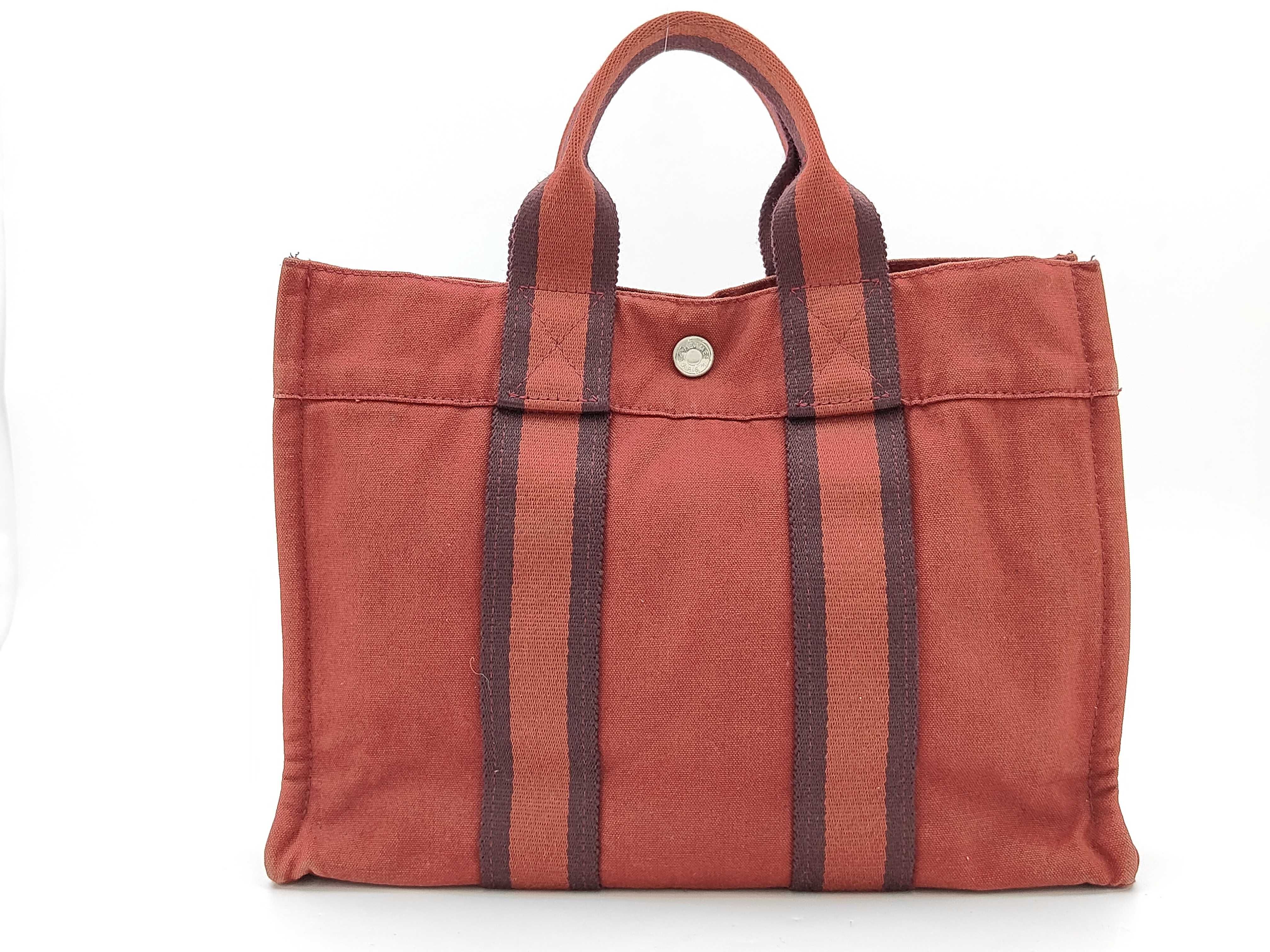 Fourre-Tout Hermes Red Tote Bag