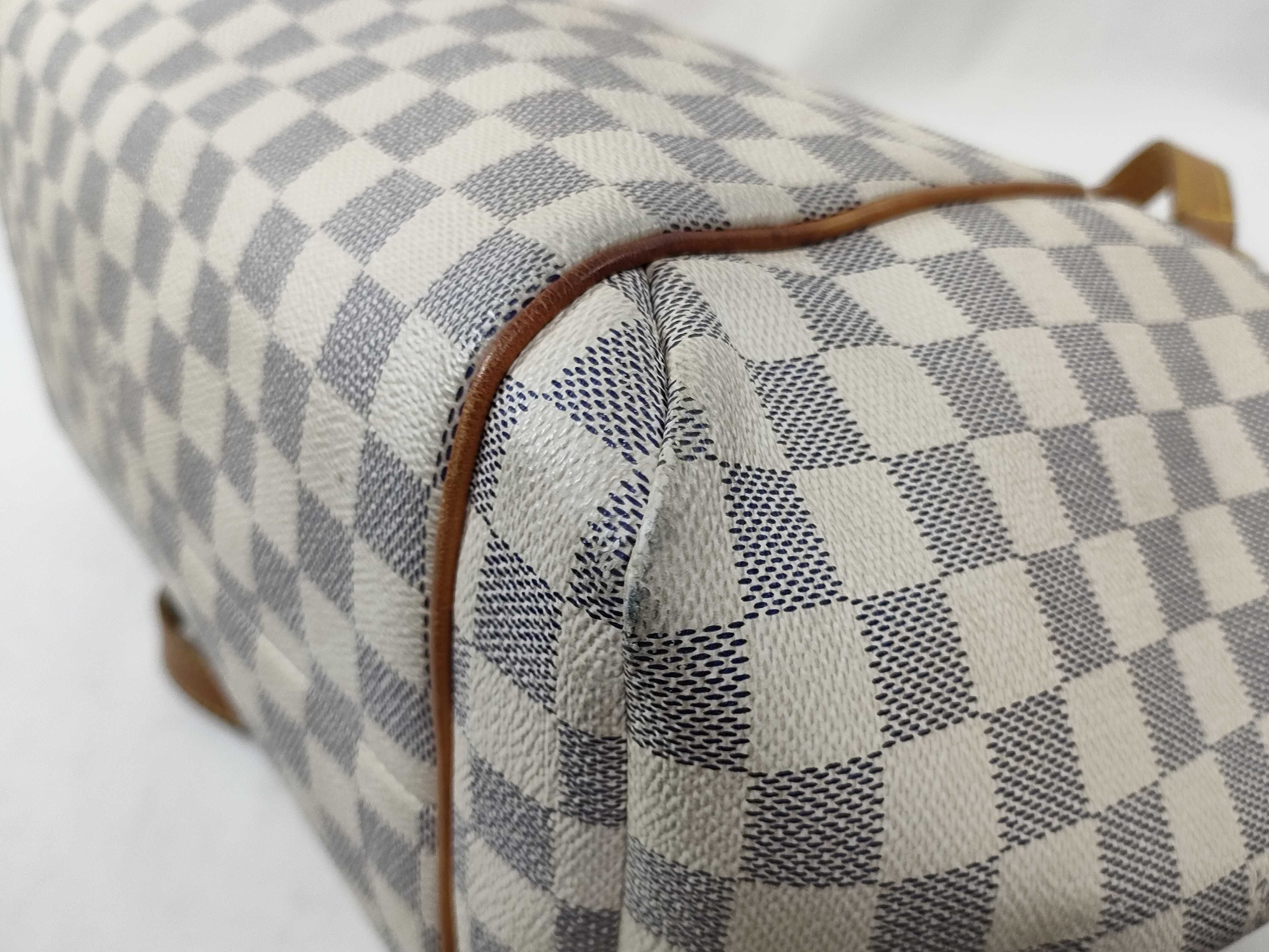 Damier Azur Totally Damier Azur Handbag — view 9