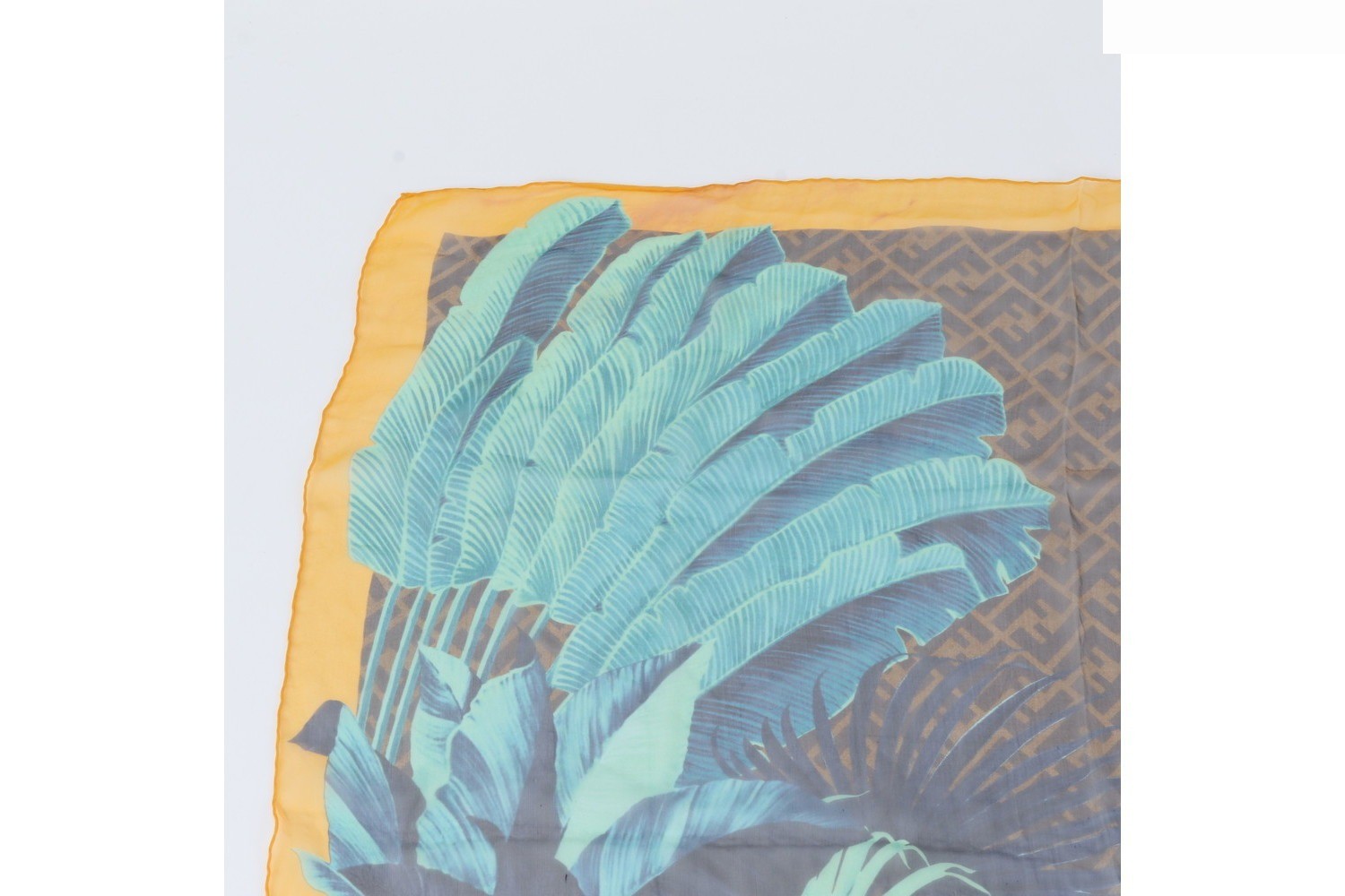 Zucca scarf, 100% silk — view 2