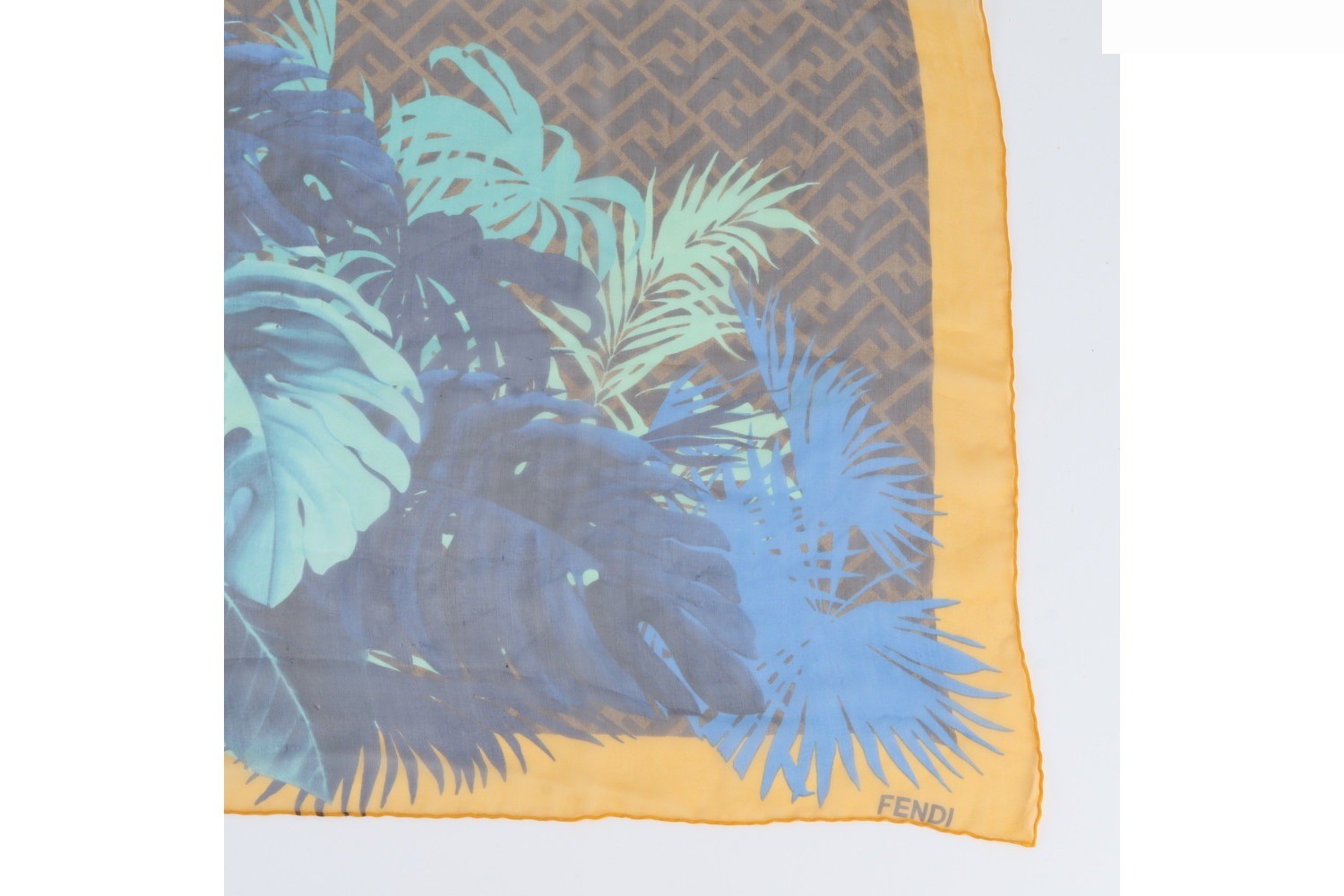 Zucca scarf, 100% silk — view 5