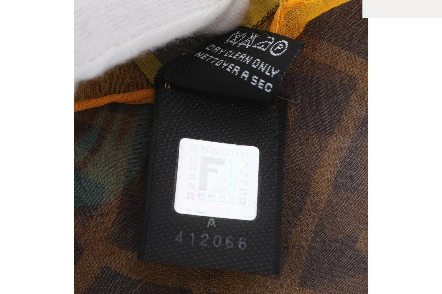 Zucca scarf, 100% silk — view 10