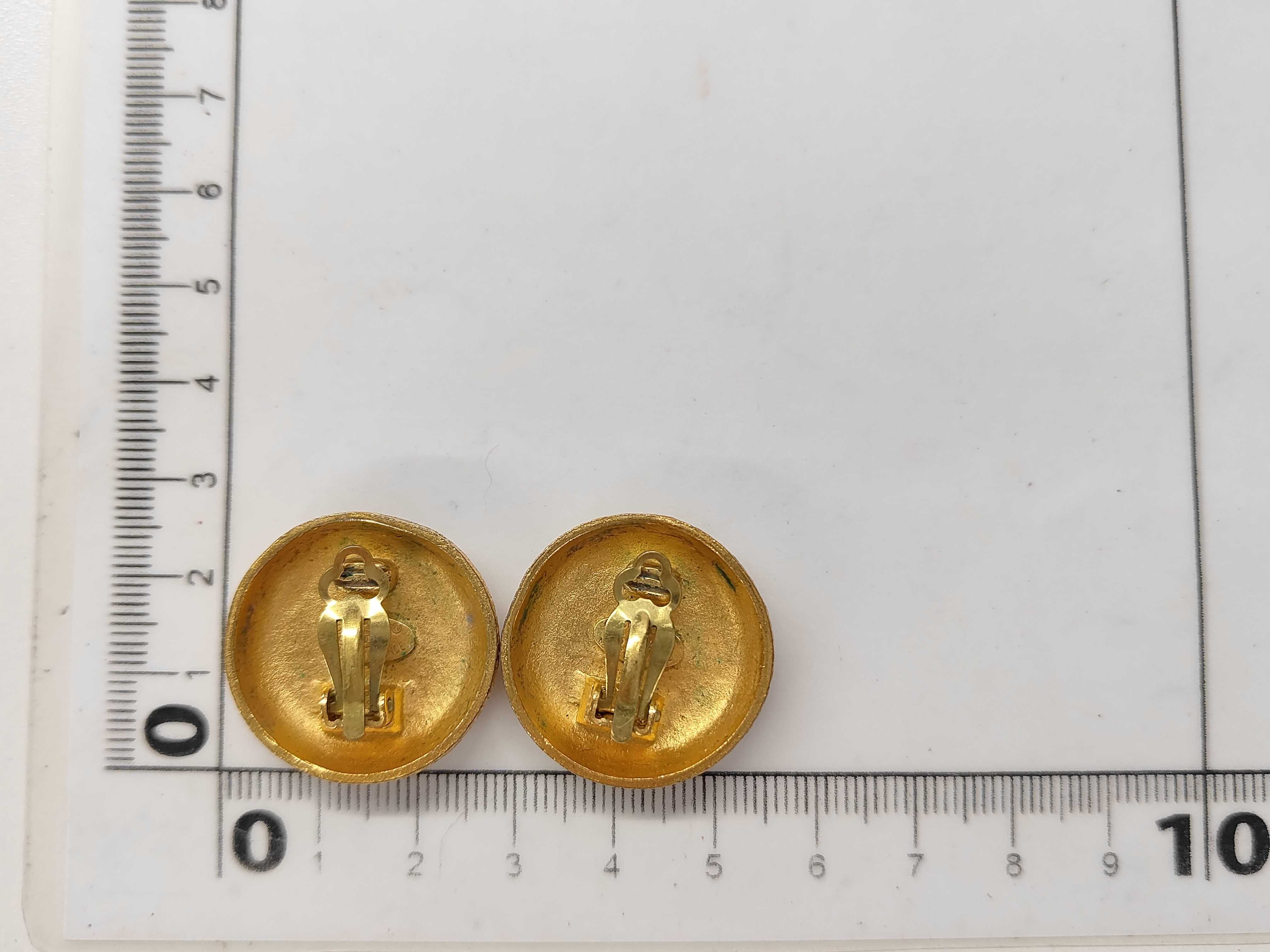 Vintage Gold Earrings — view 6