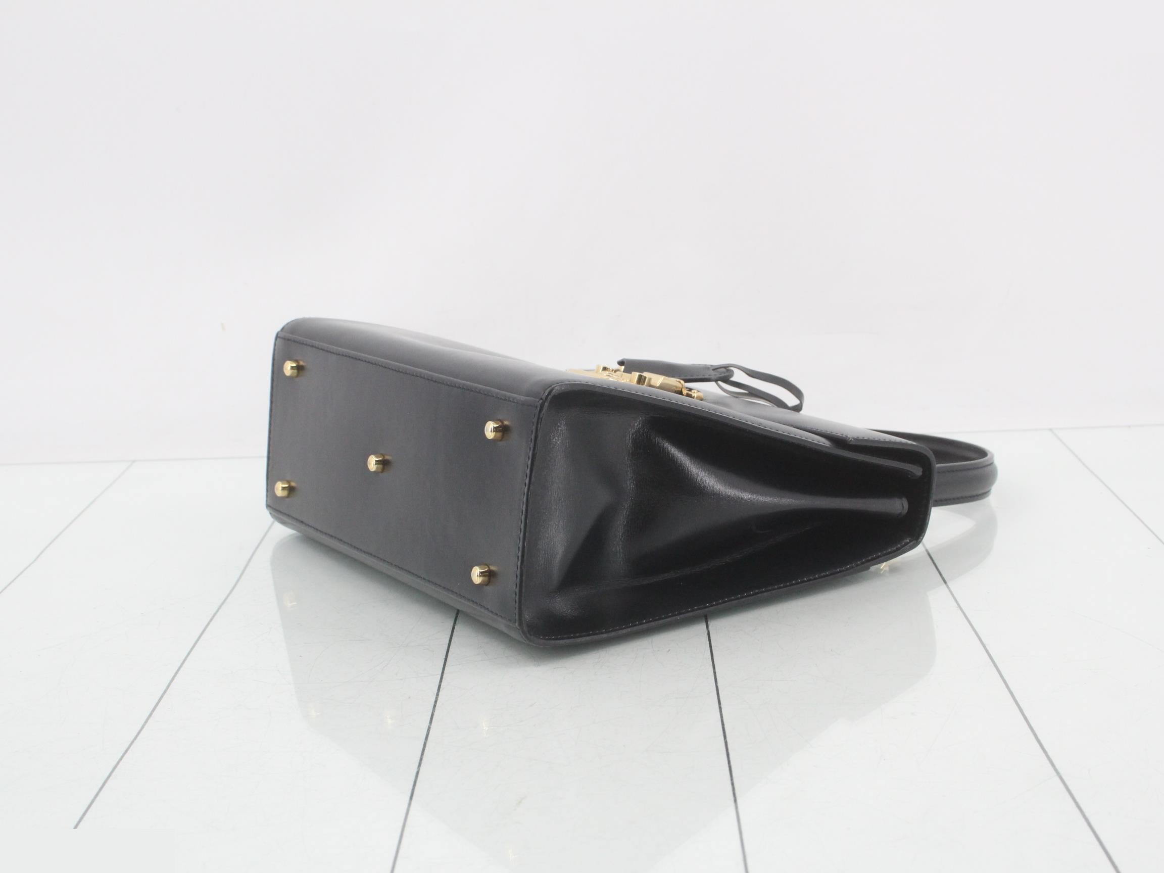 Lady Lock Leather 2-Way Handbag — view 6