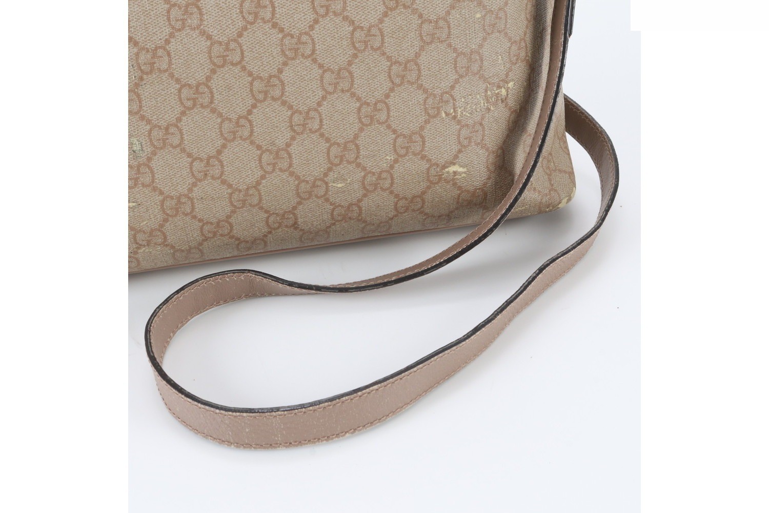 GG Supreme 353440 Leather 2-Way Shoulder Bag — view 2