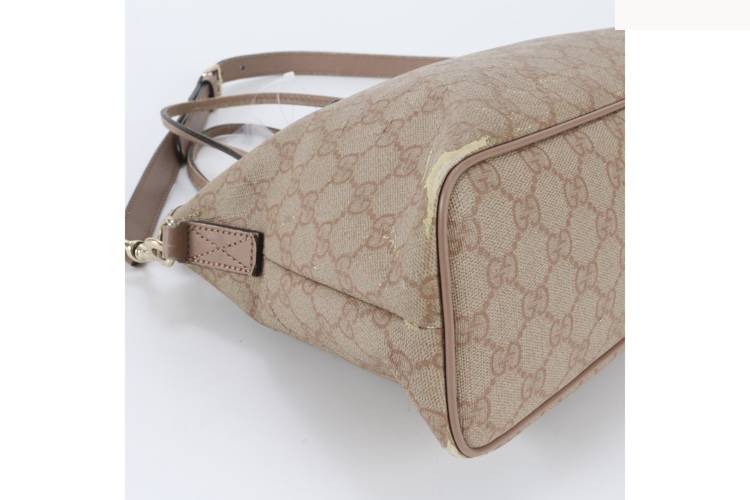 GG Supreme 353440 Leather 2-Way Shoulder Bag — view 7