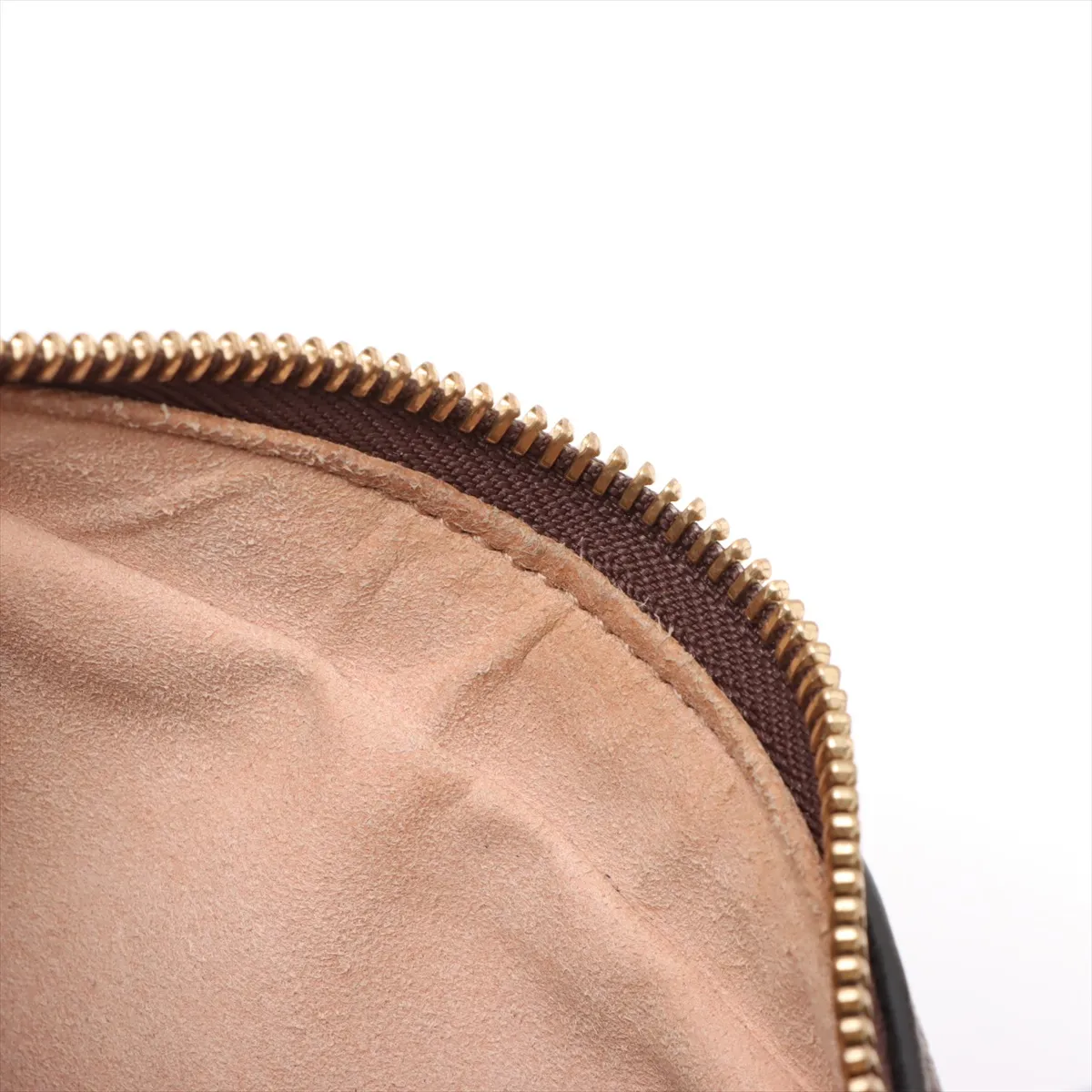 GG Supreme Ophidia PVC x Leather Handbag Beige x Brown 658551 — view 11