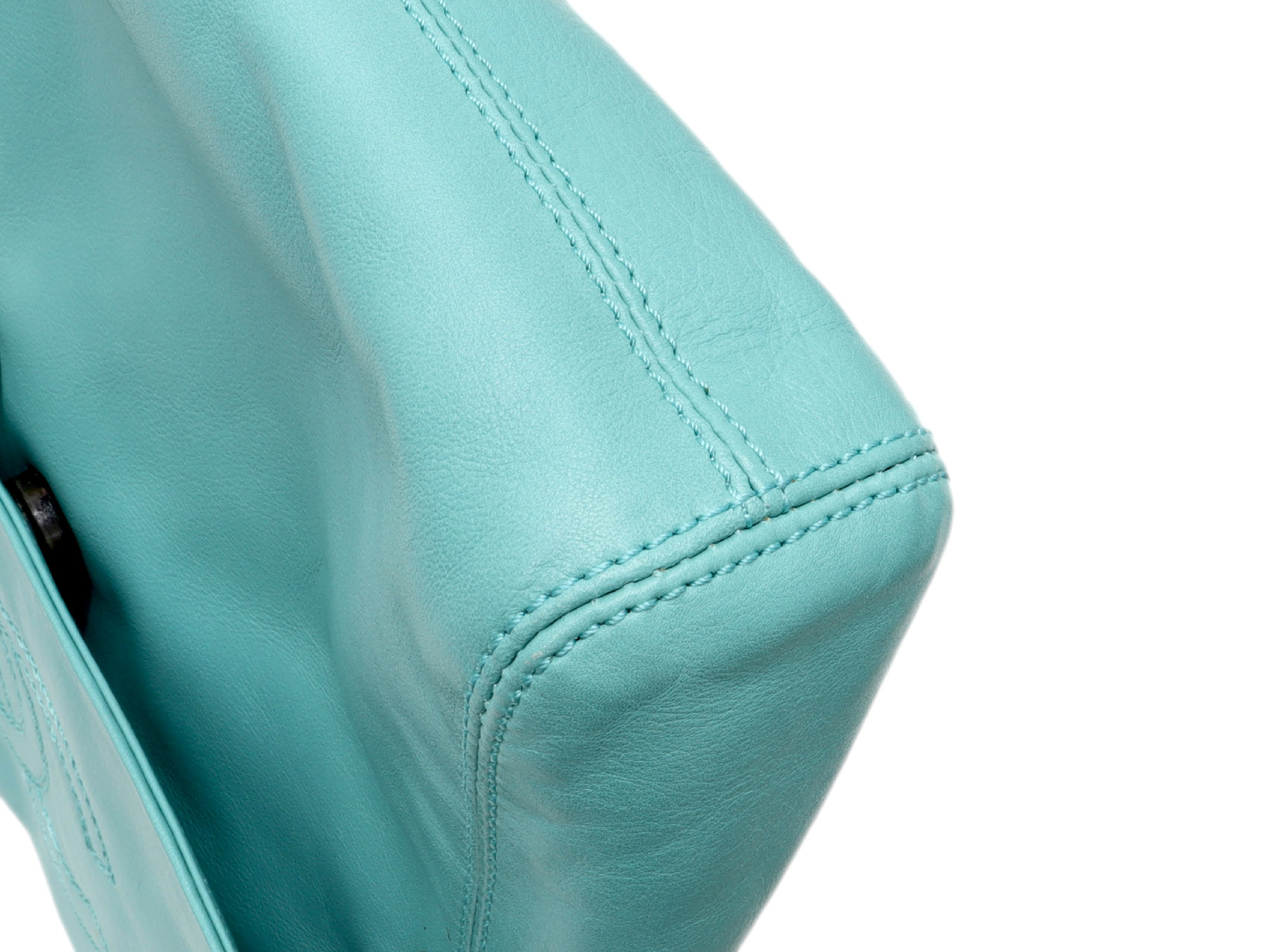 Lambskin Coco Shoulder Bag, Mint, Series 5 — view 5