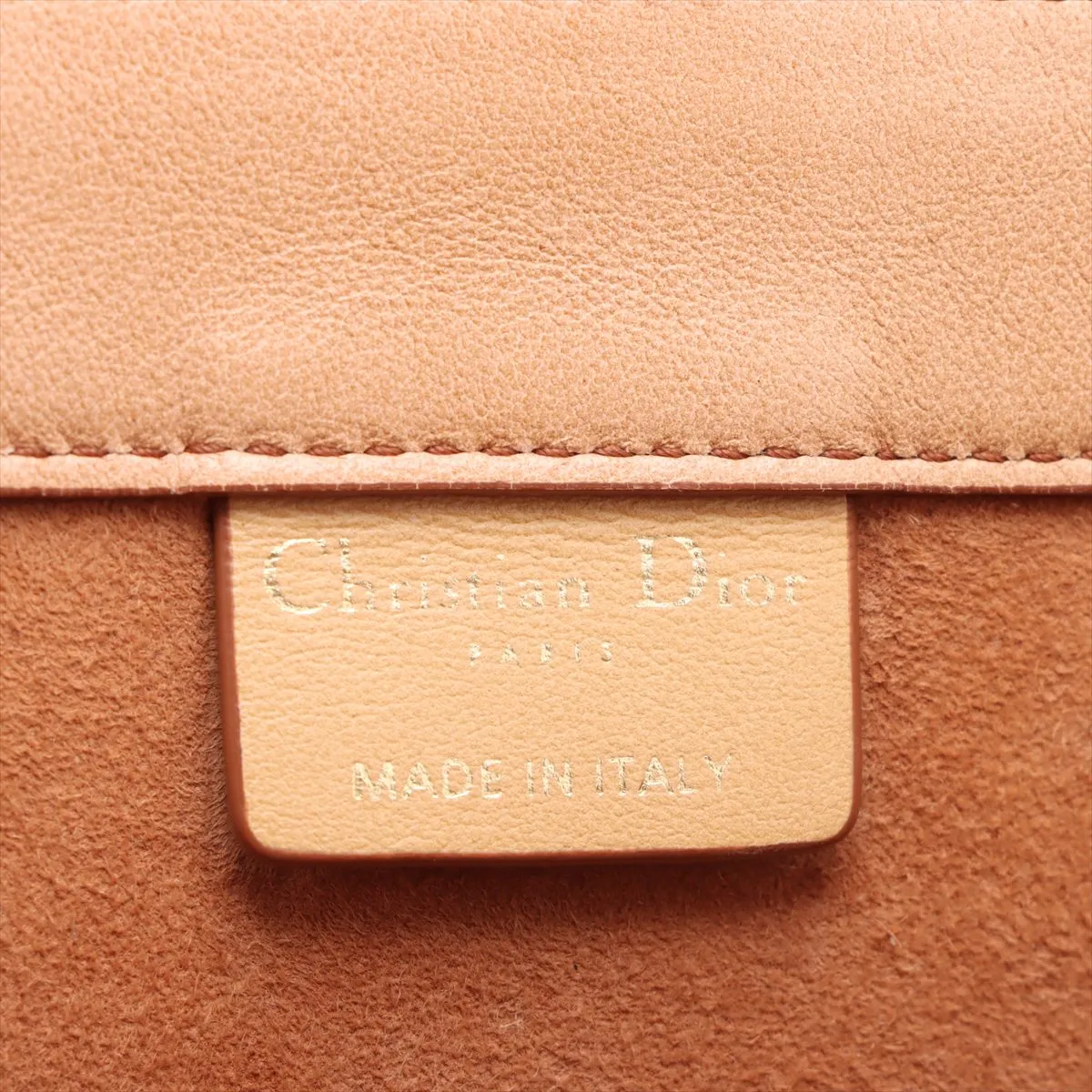 Book Tote Medium Leather Tote Bag Brown — view 8