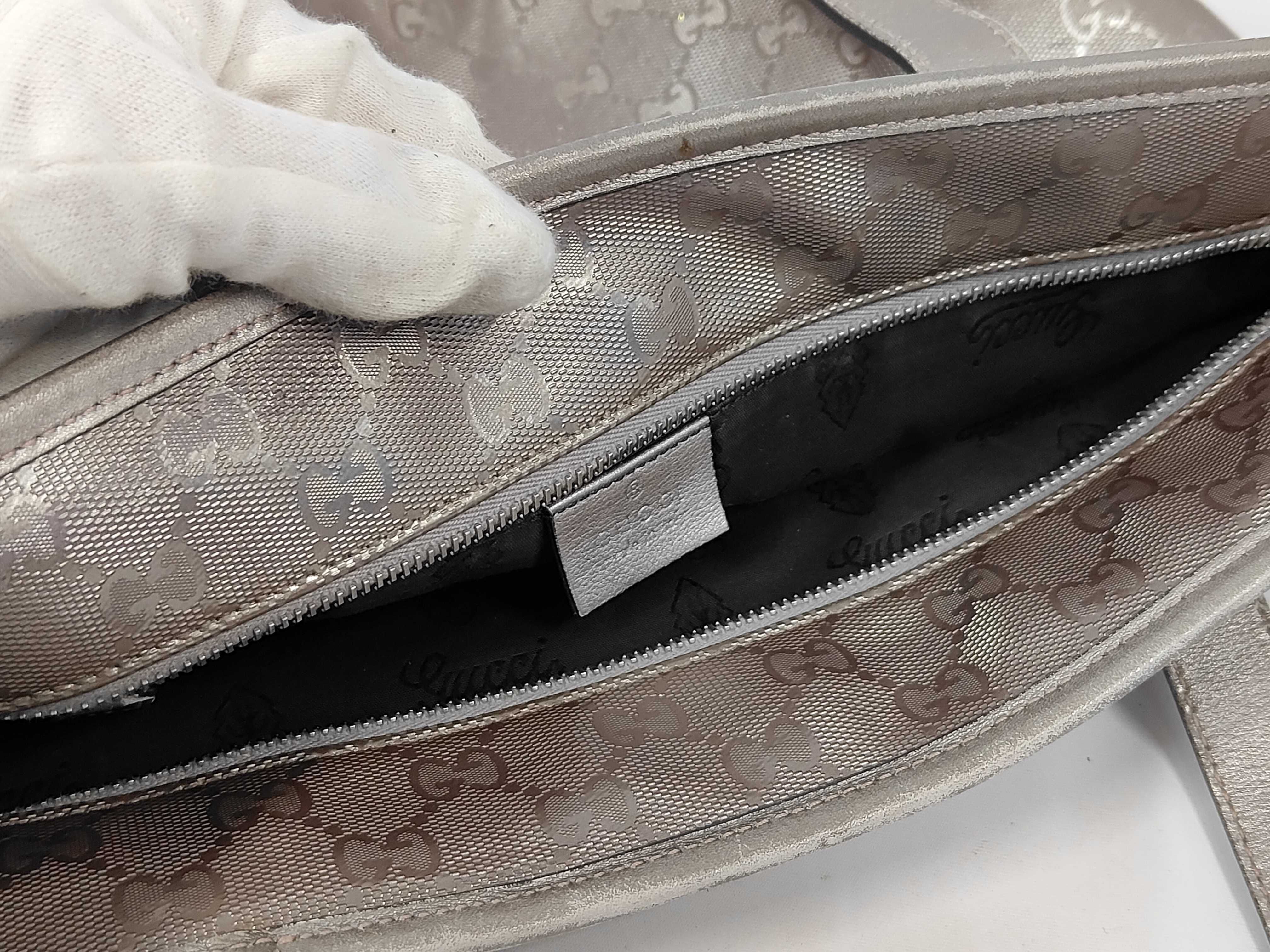 GG Supreme PVC Shoulder Handbag — view 10