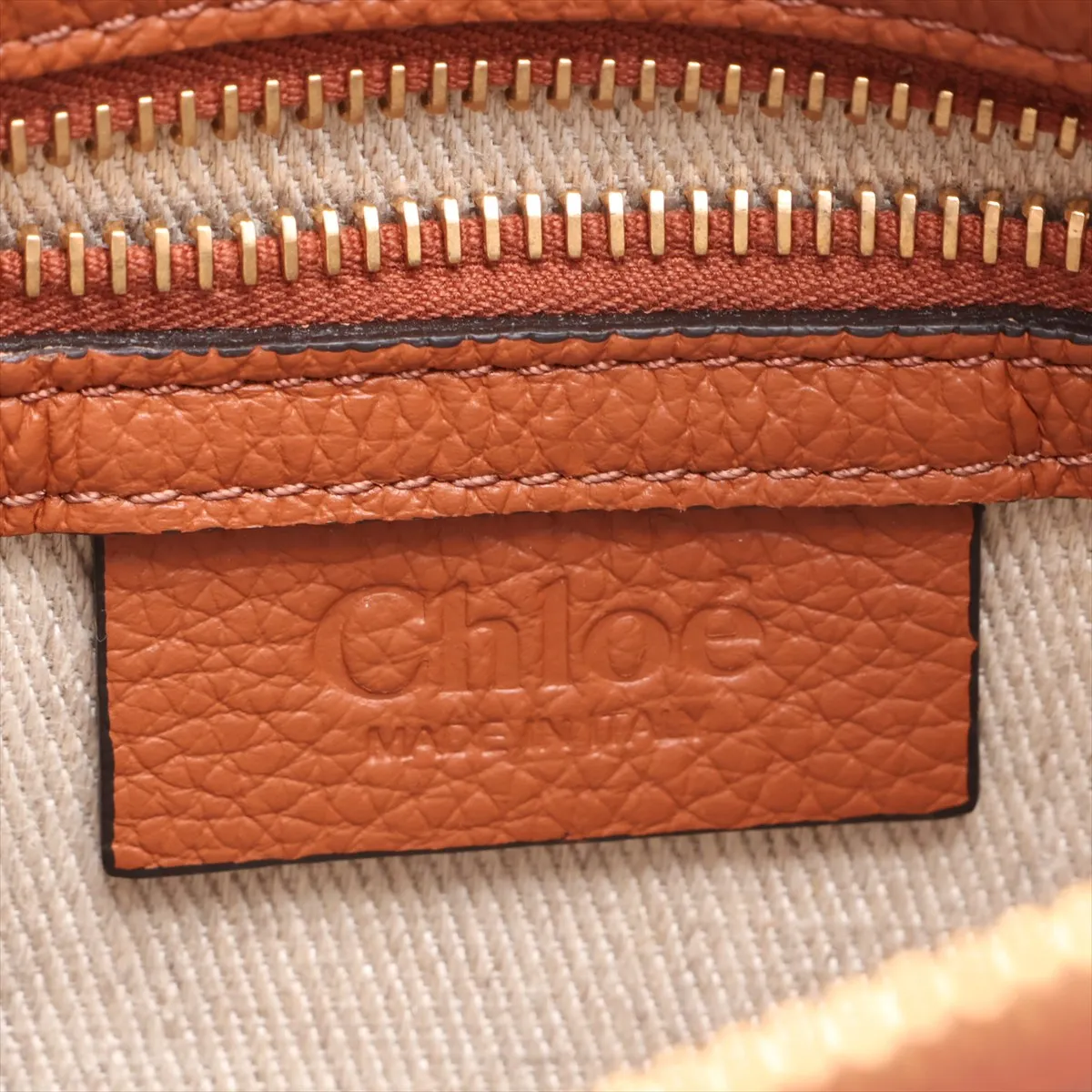 Marcie Leather 2-Way Handbag, Brown — view 11