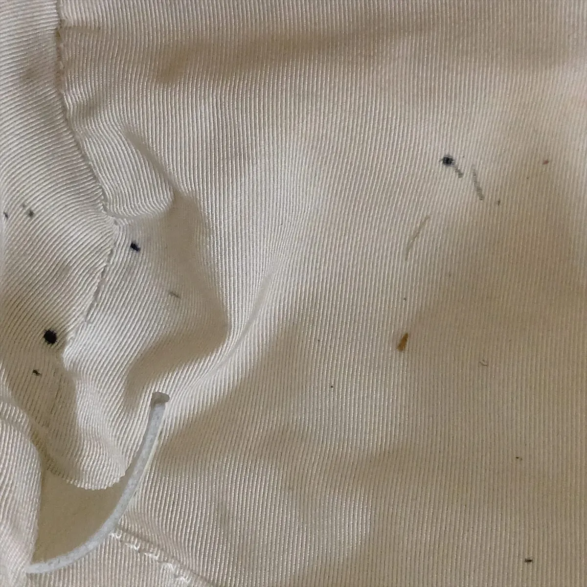 Deauville MM Leather 2-Way Tote Bag, White with Gold Hardware, 30554636 (Serial Number in the 30s) — view 13